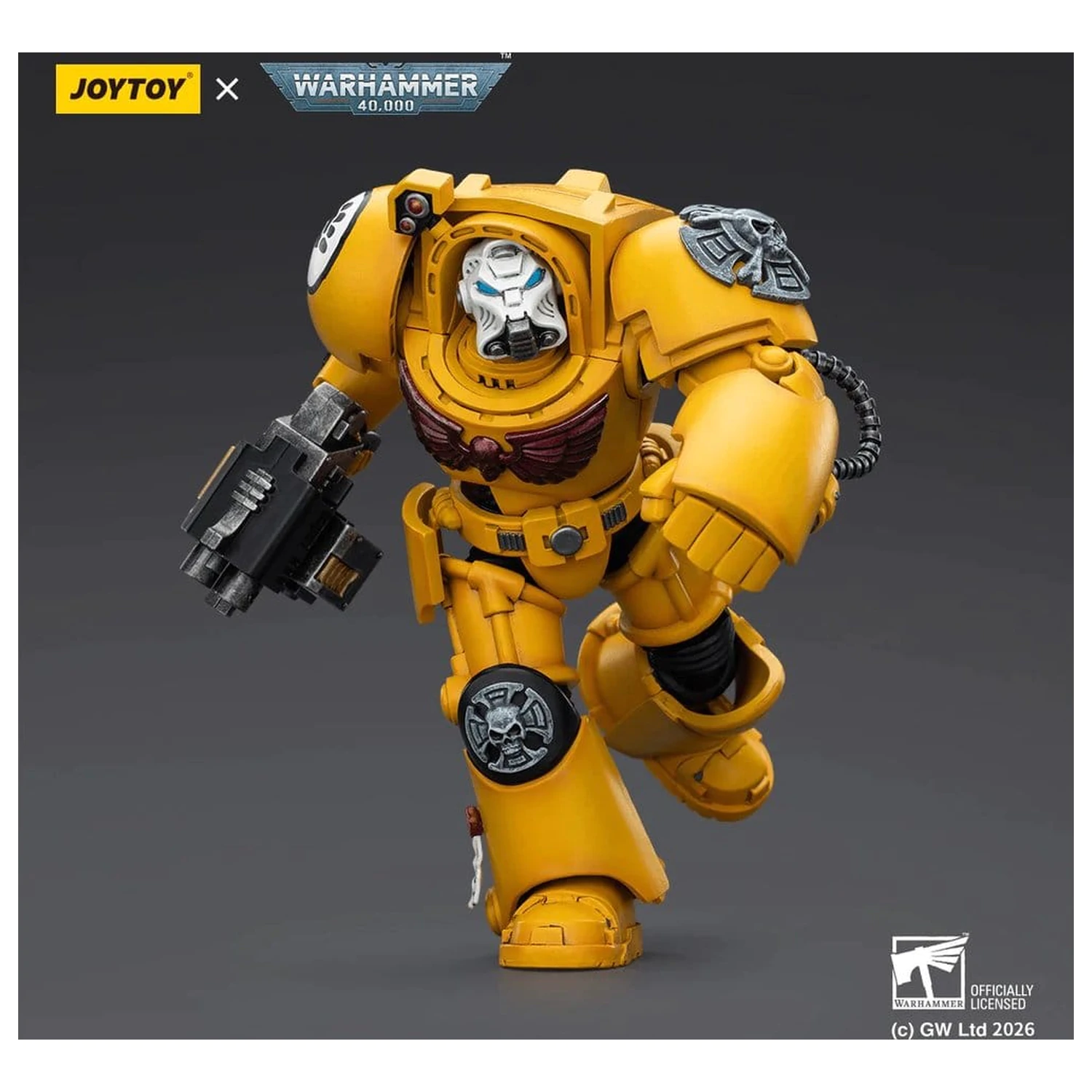 Warhammer 40,000 Akční figurka Imperial Fists Terminator 2 s Power Fist a Storm Bolter 14 cm fotografii produktu