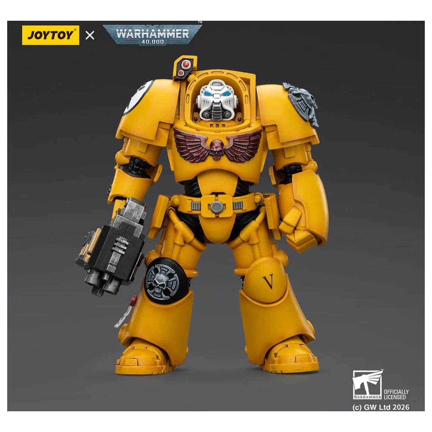 Warhammer 40,000 Akční figurka Imperial Fists Terminator 2 s Power Fist a Storm Bolter 14 cm fotografii produktu
