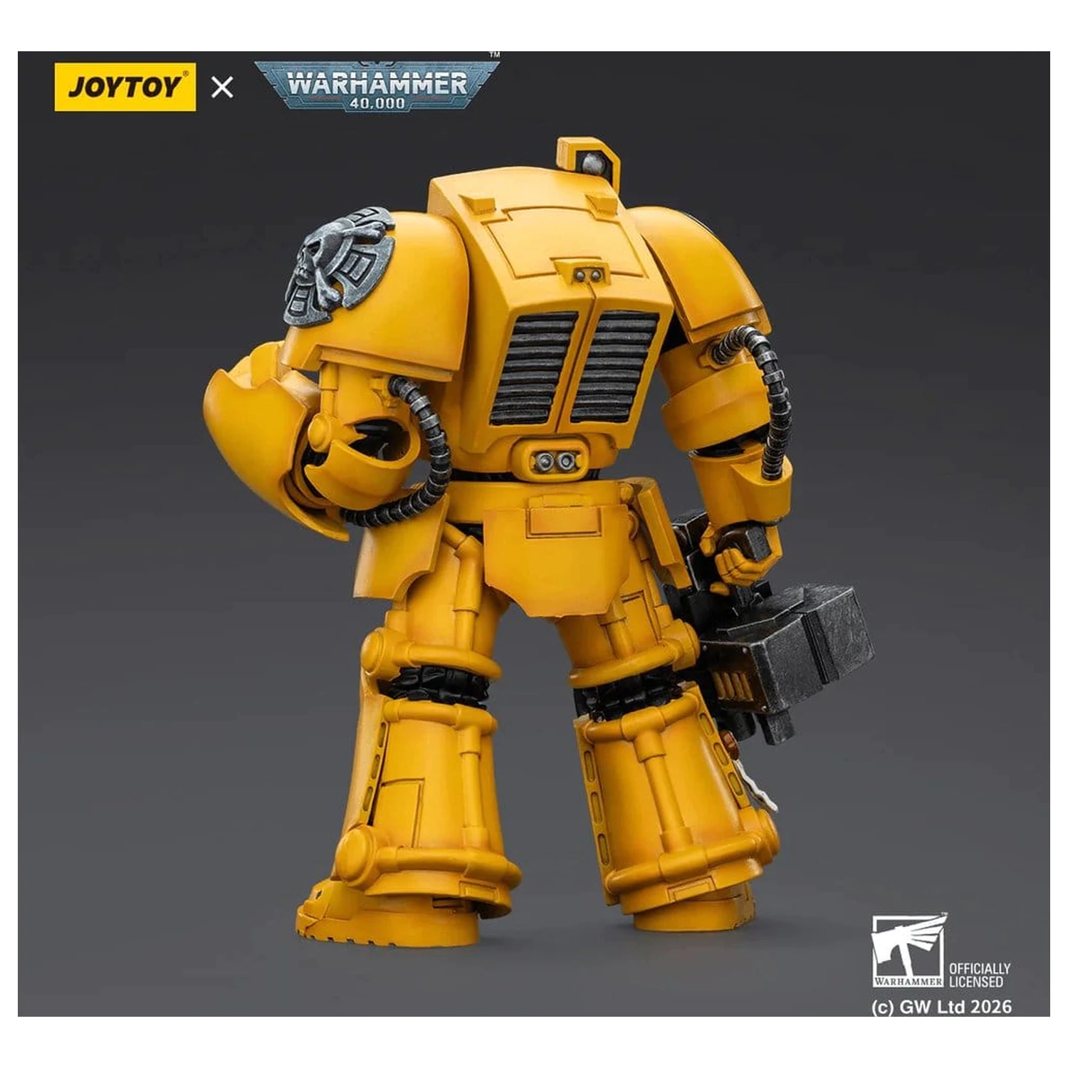 Warhammer 40,000 Akční figurka Imperial Fists Terminator 2 s Power Fist a Storm Bolter 14 cm fotografii produktu