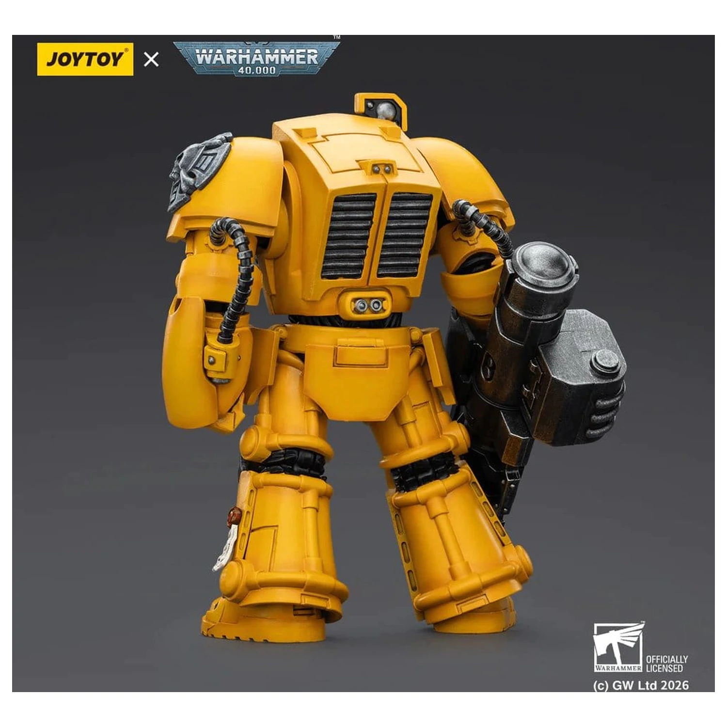Warhammer 40,000 Akční figurka Imperial Fists Terminator 3 s Power Fist a Assault Cannon 14 cm fotografii produktu