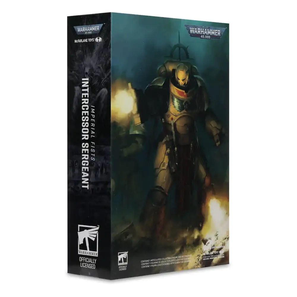 Warhammer 40,000 Akční figurka Intercessor Sergeant (Imperial Fist) (Gold Label) 18 cm fotografii produktu