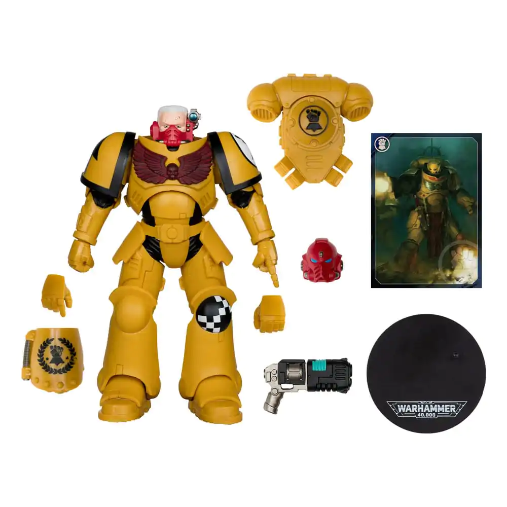 Warhammer 40,000 Akční figurka Intercessor Sergeant (Imperial Fist) (Gold Label) 18 cm fotografii produktu