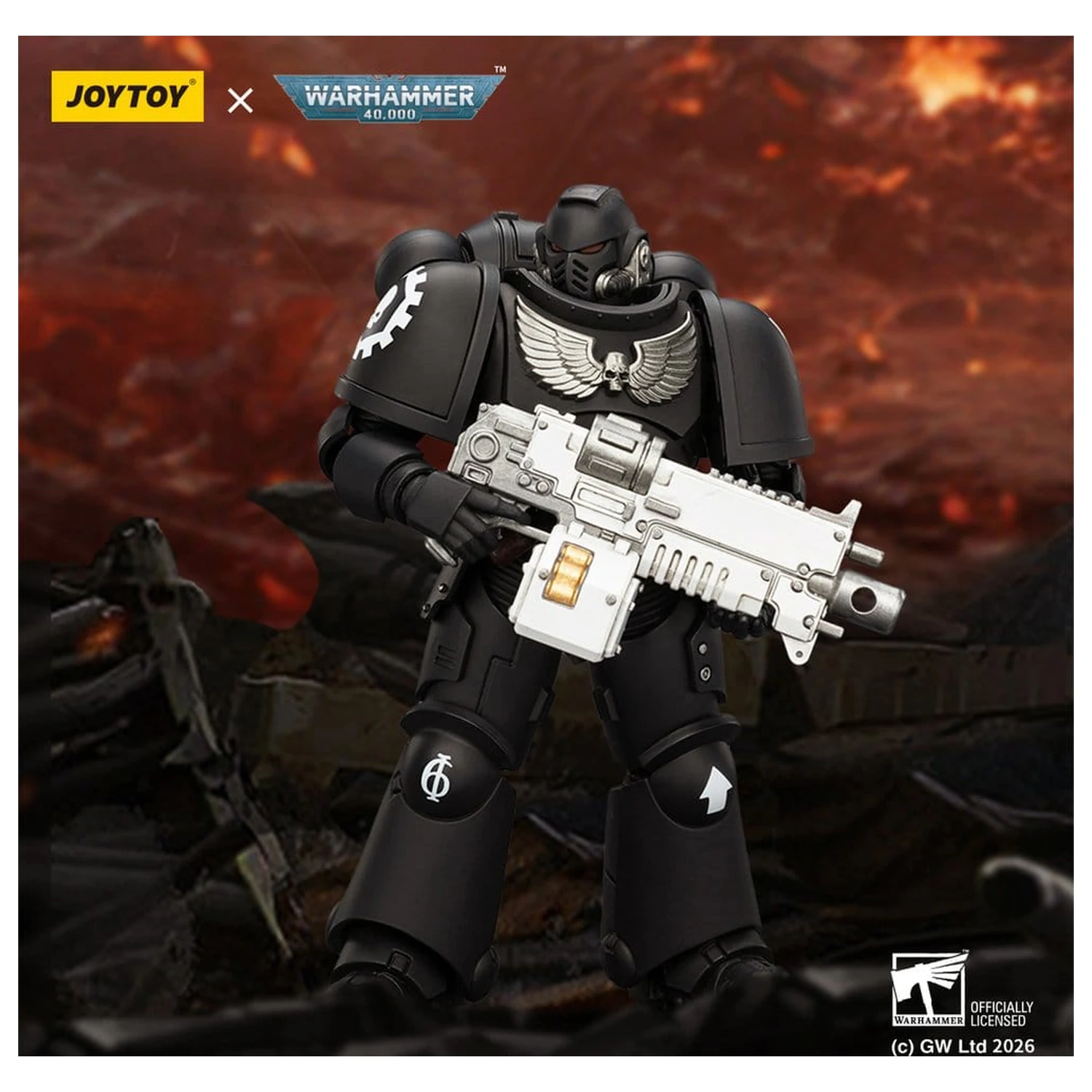Warhammer 40,000 Akční figurka Iron Hands Intercessor 12 cm fotografii produktu