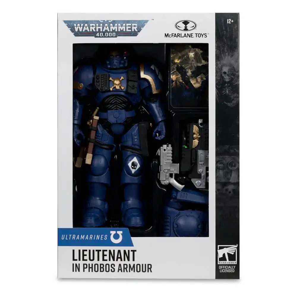 Warhammer 40,000 Akční figurka Lieutenant v Phobos Armor (Ultramarines) 18 cm fotografii produktu