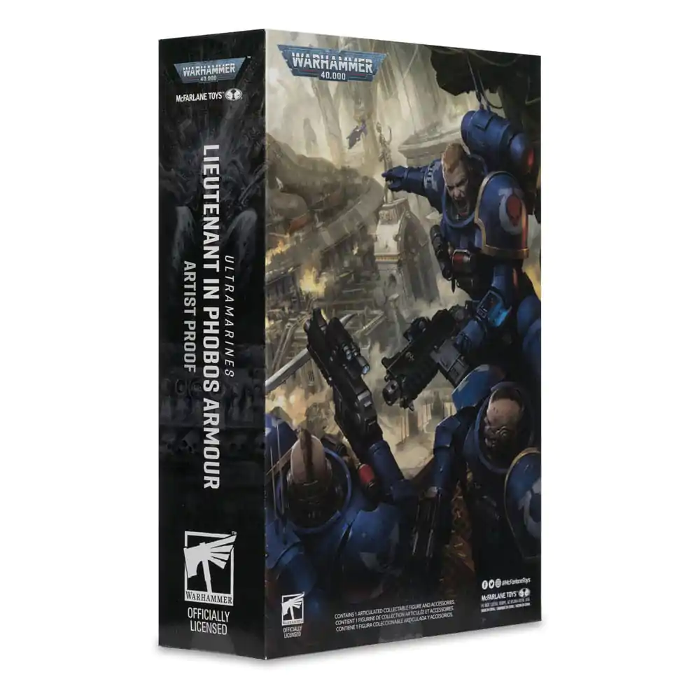 Warhammer 40,000 Akční figurka Lieutenant in Phobos Armor (Ultramarines) (Artist Proof) 18 cm fotografii produktu