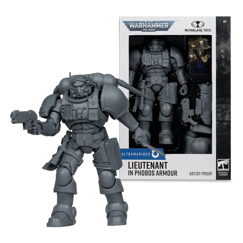 Warhammer 40,000 Akční figurka Lieutenant in Phobos Armor (Ultramarines) (Artist Proof) 18 cm fotografii produktu