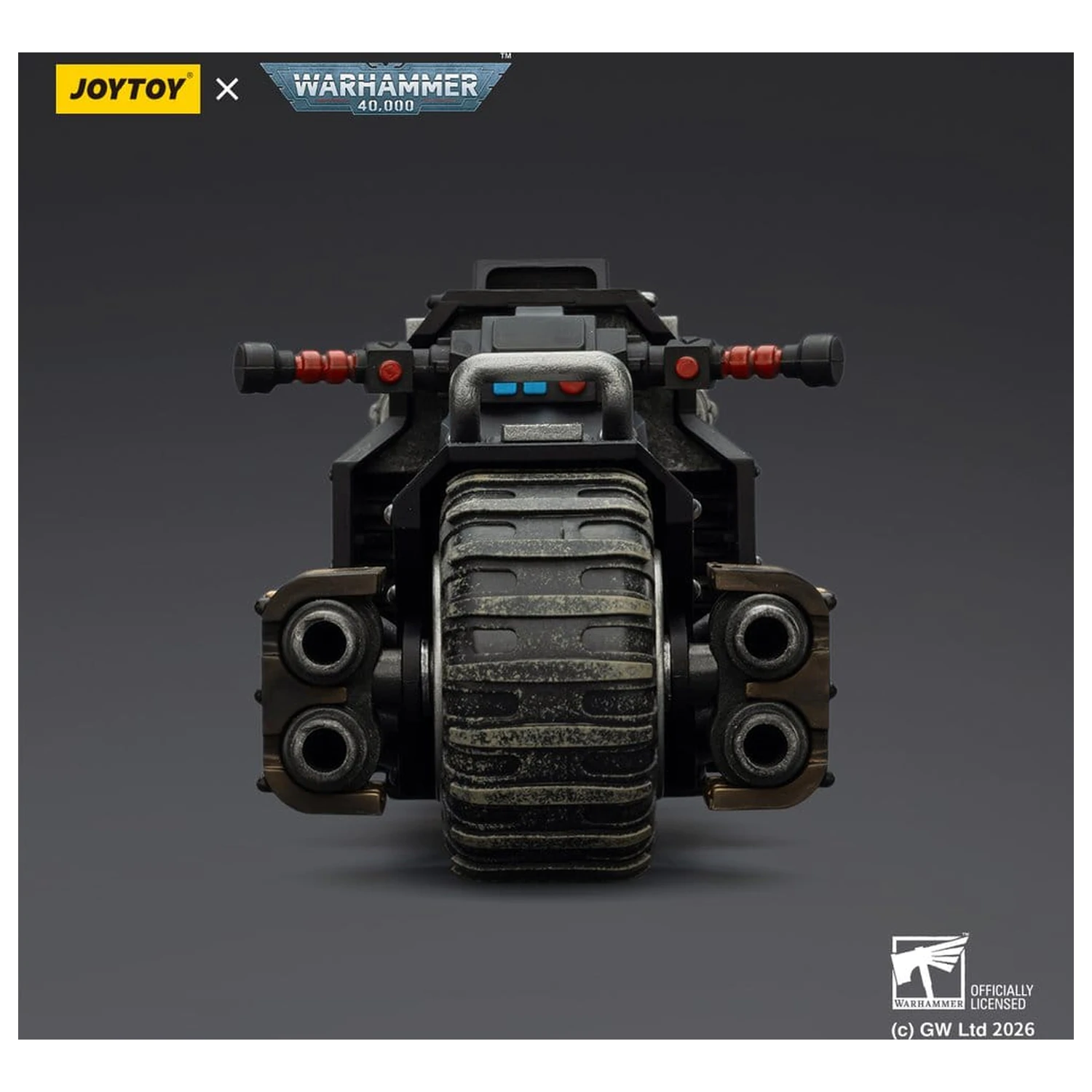 Warhammer 40,000 Bojová motorka Raider-pattern Raven Guard s twin-linked bolt rifles 22 cm fotografii produktu