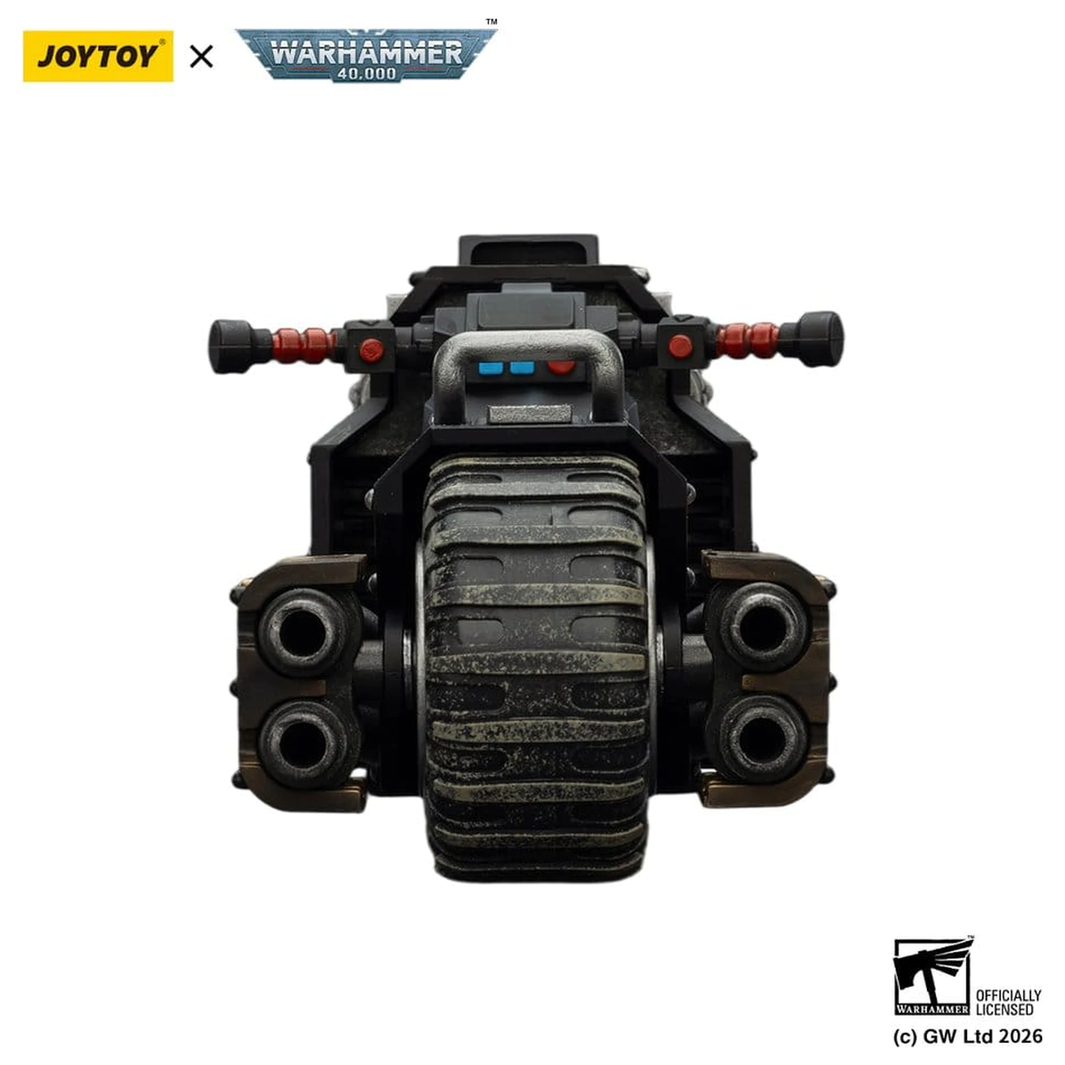 Warhammer 40,000 Bojová motorka Raider-pattern Raven Guard s twin-linked bolt rifles 22 cm fotografii produktu