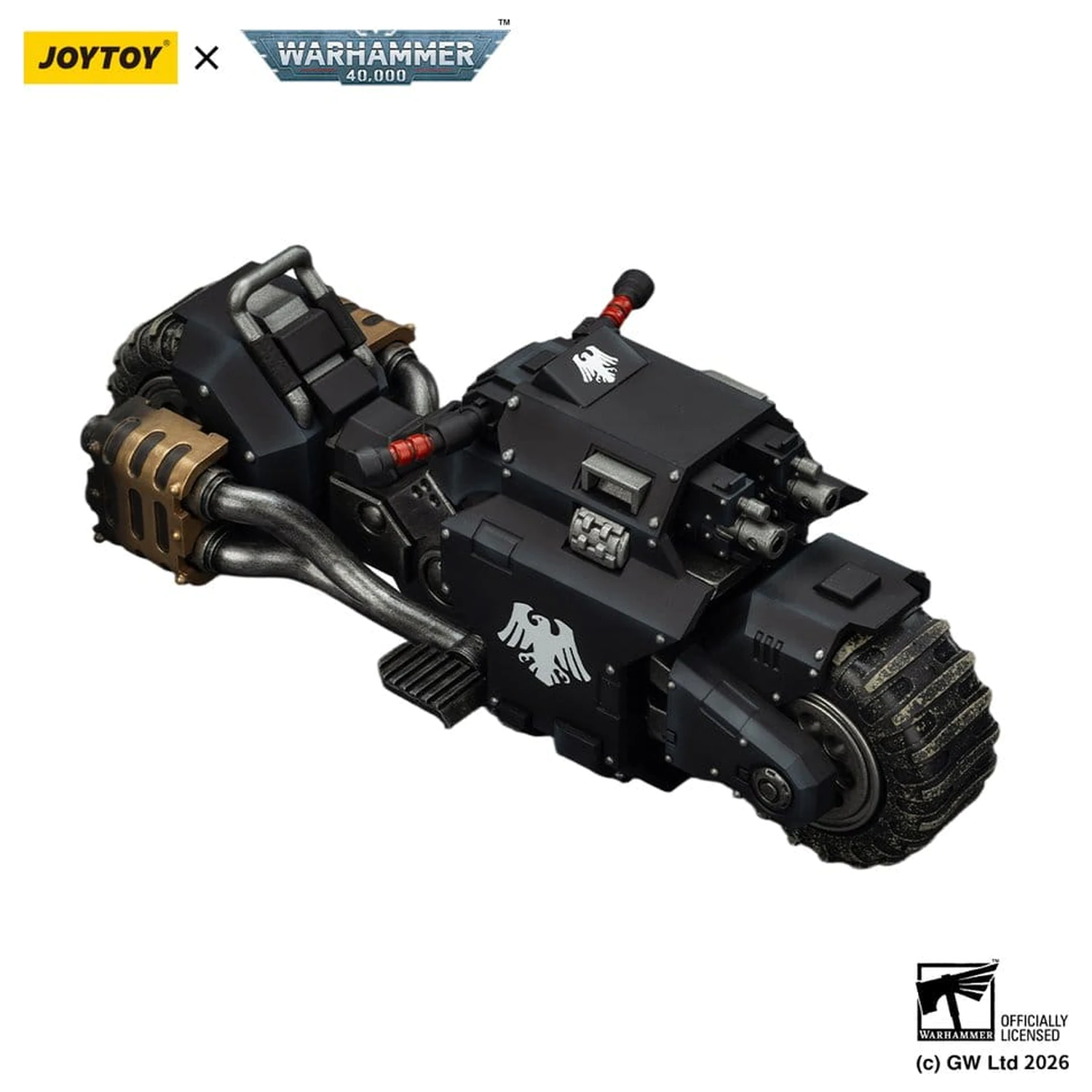 Warhammer 40,000 Bojová motorka Raider-pattern Raven Guard s twin-linked bolt rifles 22 cm fotografii produktu