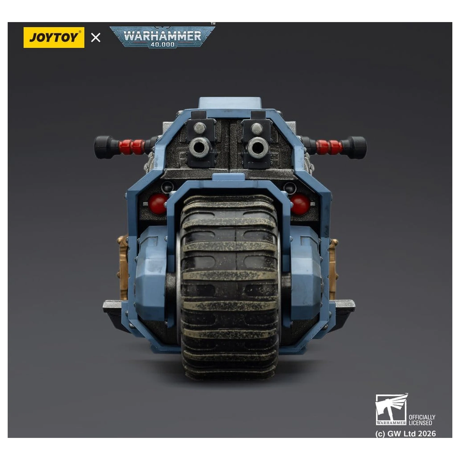 Warhammer 40,000 Raider-pattern Bojový motocykl Space Wolves s twin-linked bolt rifles 22 cm fotografii produktu