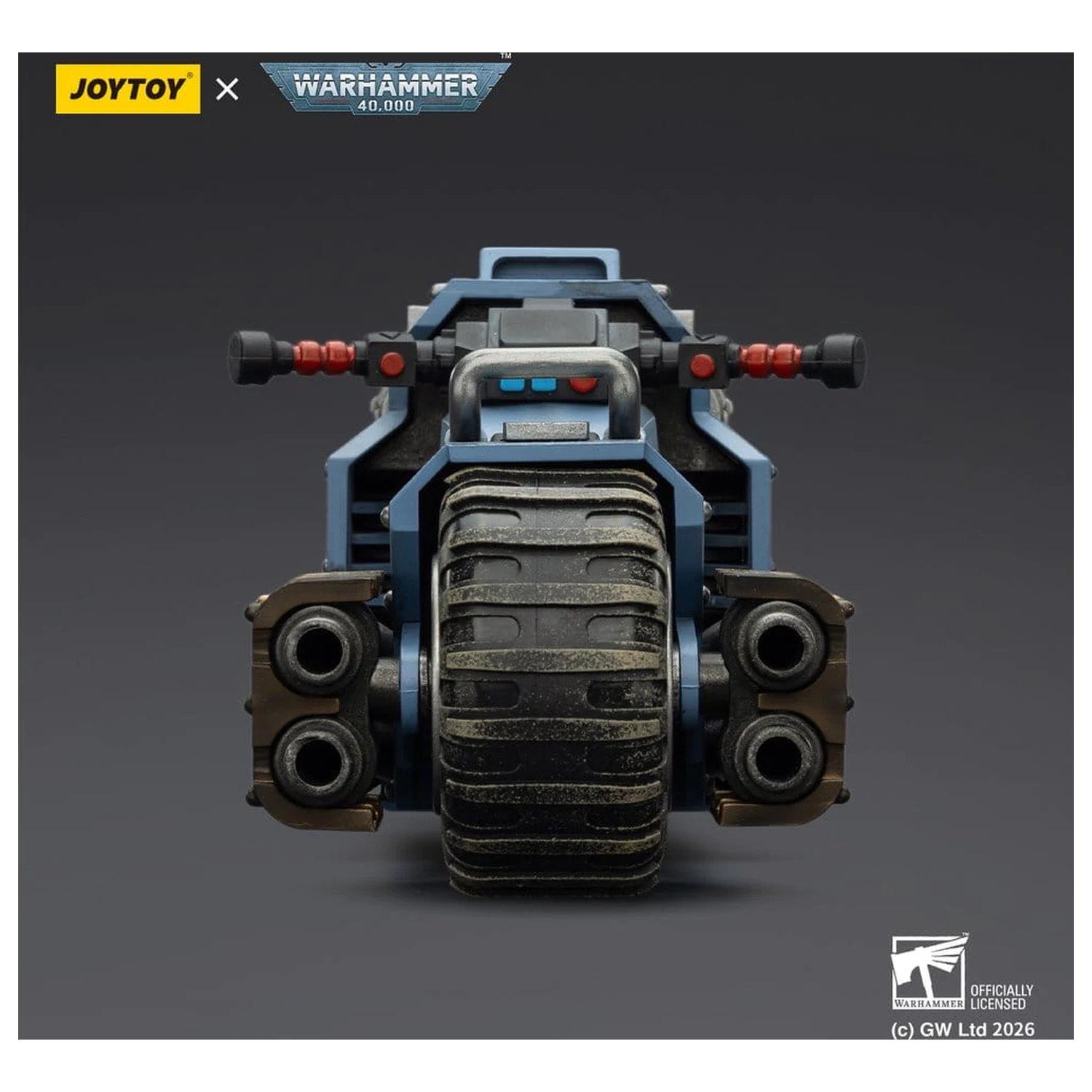 Warhammer 40,000 Raider-pattern Bojový motocykl Space Wolves s twin-linked bolt rifles 22 cm fotografii produktu
