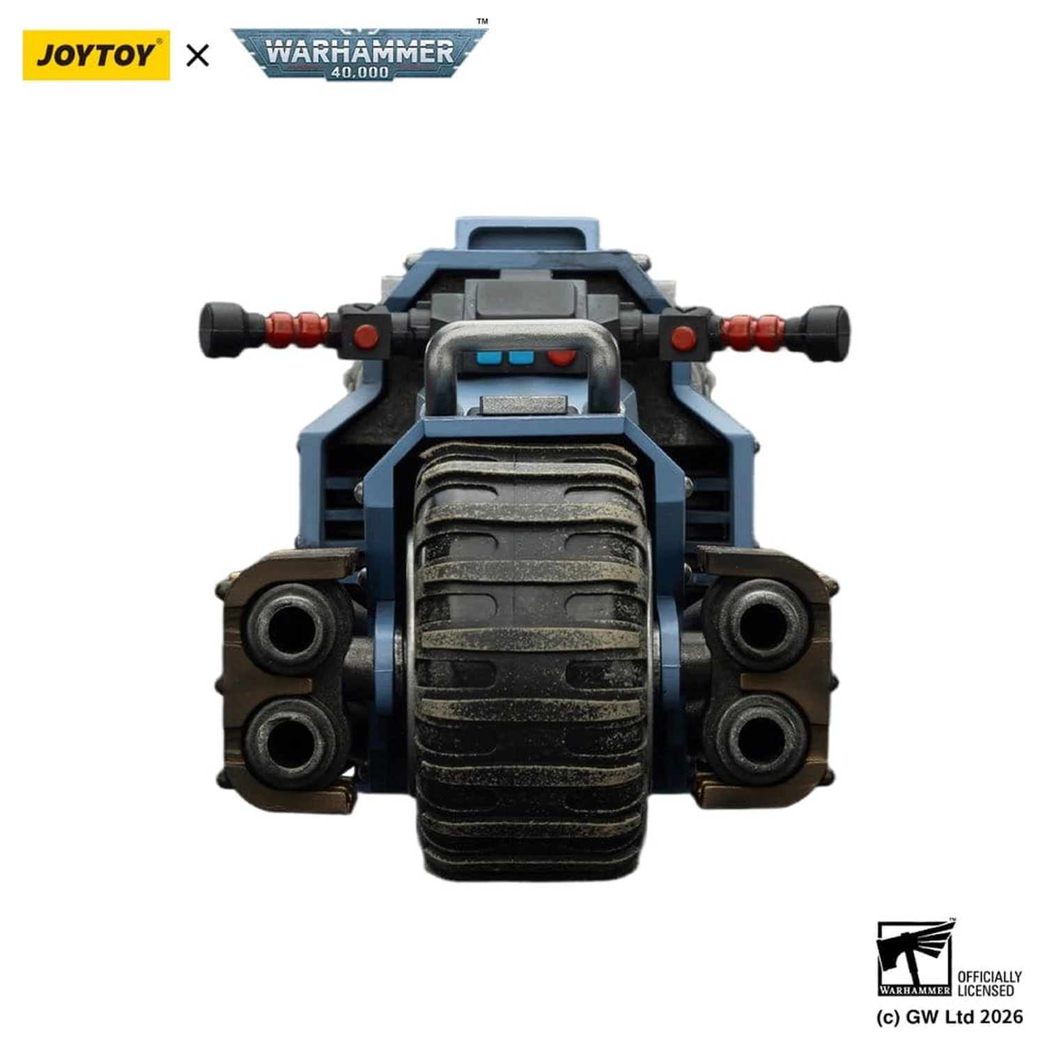 Warhammer 40,000 Raider-pattern Bojový motocykl Space Wolves s twin-linked bolt rifles 22 cm fotografii produktu