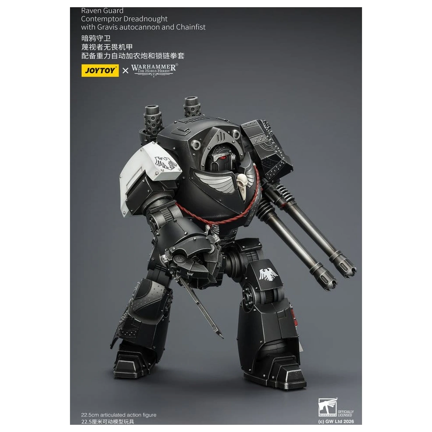 Warhammer 40,000 Akční figurka Raven Guard Contemptor Dreadnought 23 cm fotografii produktu