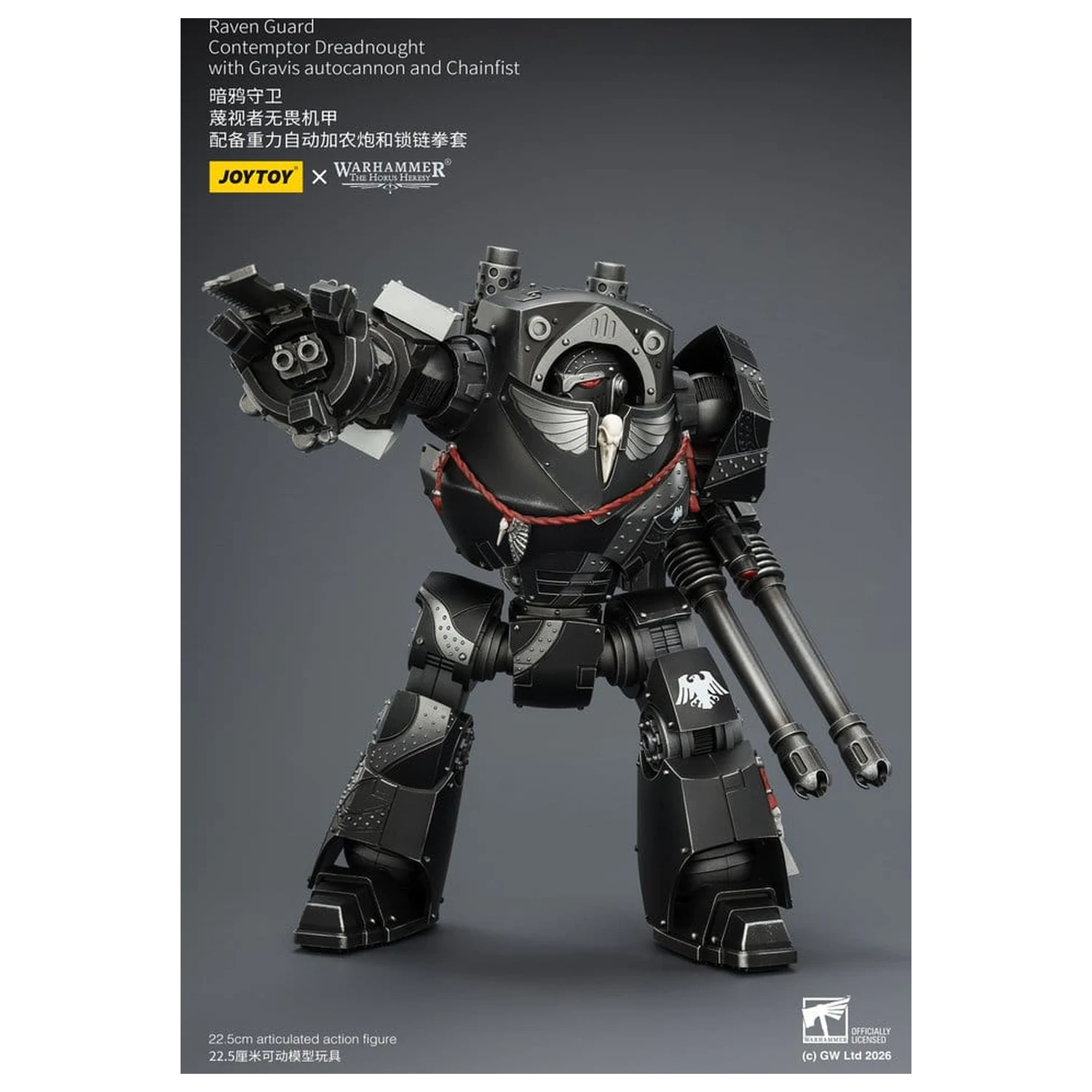 Warhammer 40,000 Akční figurka Raven Guard Contemptor Dreadnought 23 cm fotografii produktu