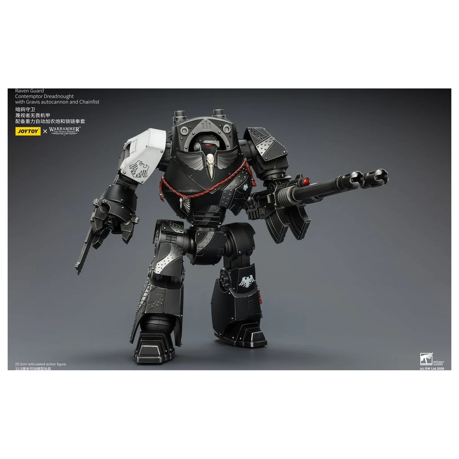 Warhammer 40,000 Akční figurka Raven Guard Contemptor Dreadnought 23 cm fotografii produktu