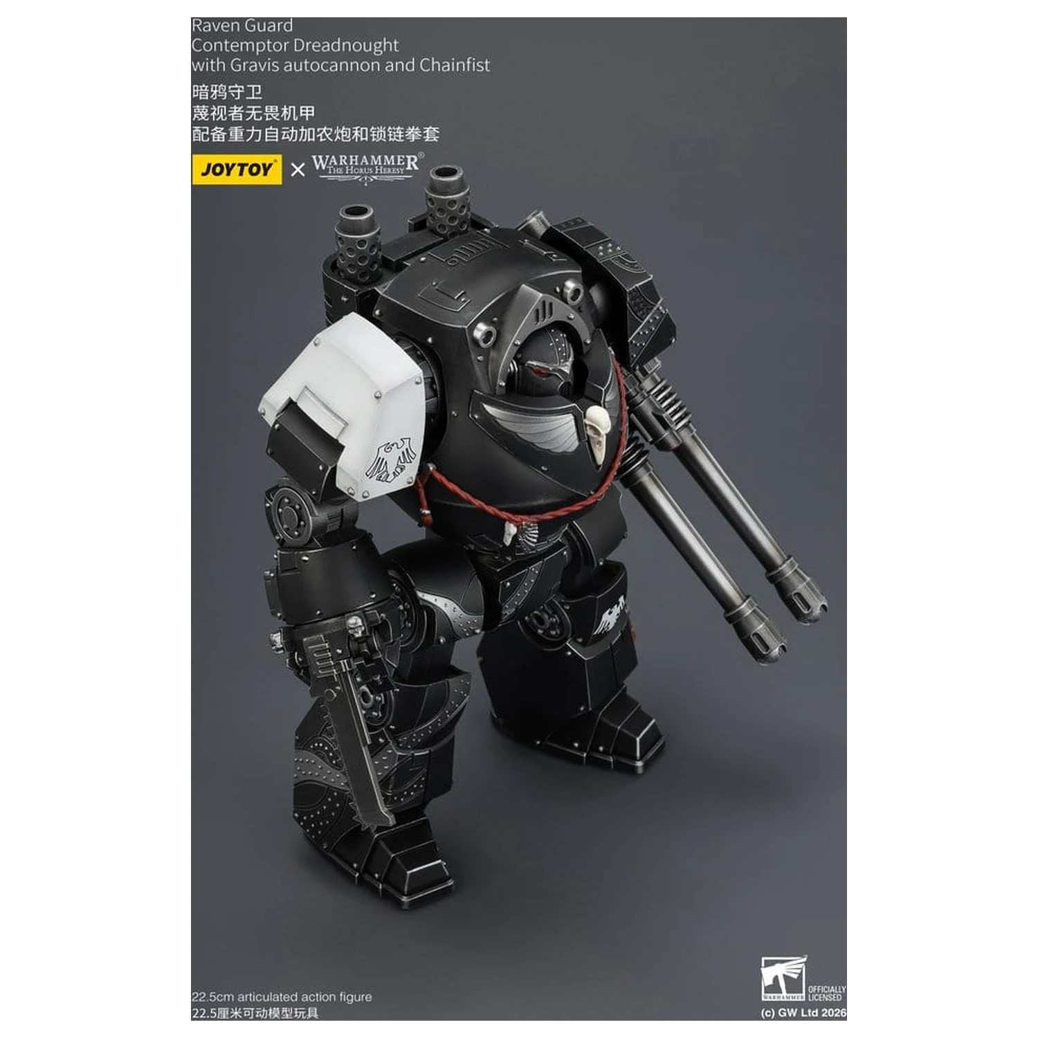 Warhammer 40,000 Akční figurka Raven Guard Contemptor Dreadnought 23 cm fotografii produktu
