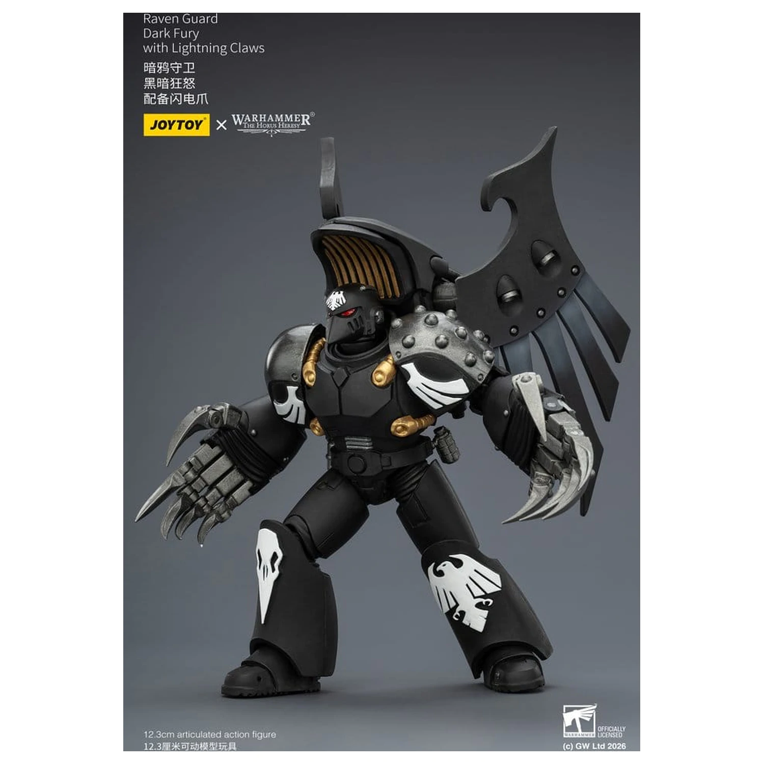 Warhammer 40,000 Akční figurka Raven Guard Dark Fury 12 cm fotografii produktu