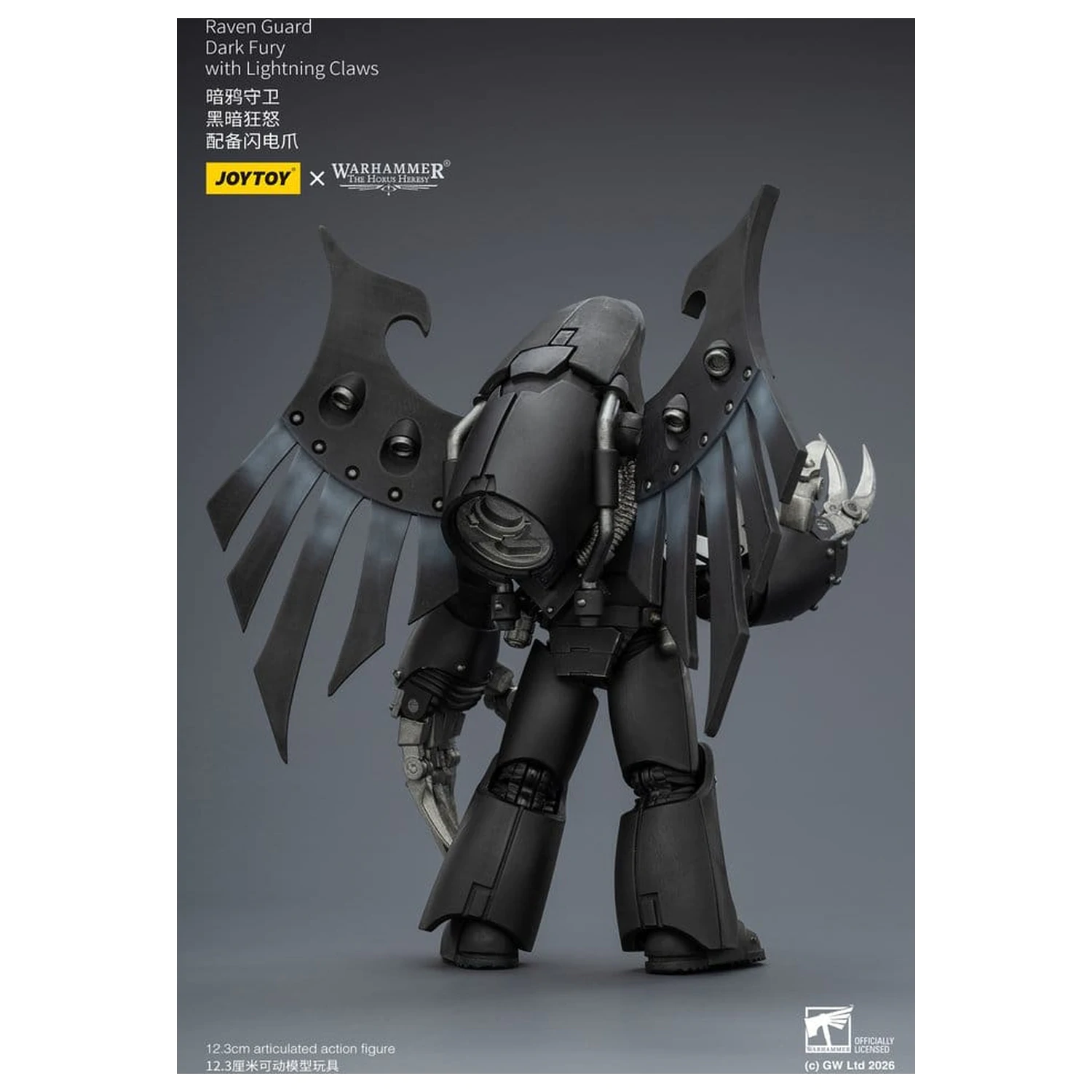 Warhammer 40,000 Akční figurka Raven Guard Dark Fury 12 cm fotografii produktu