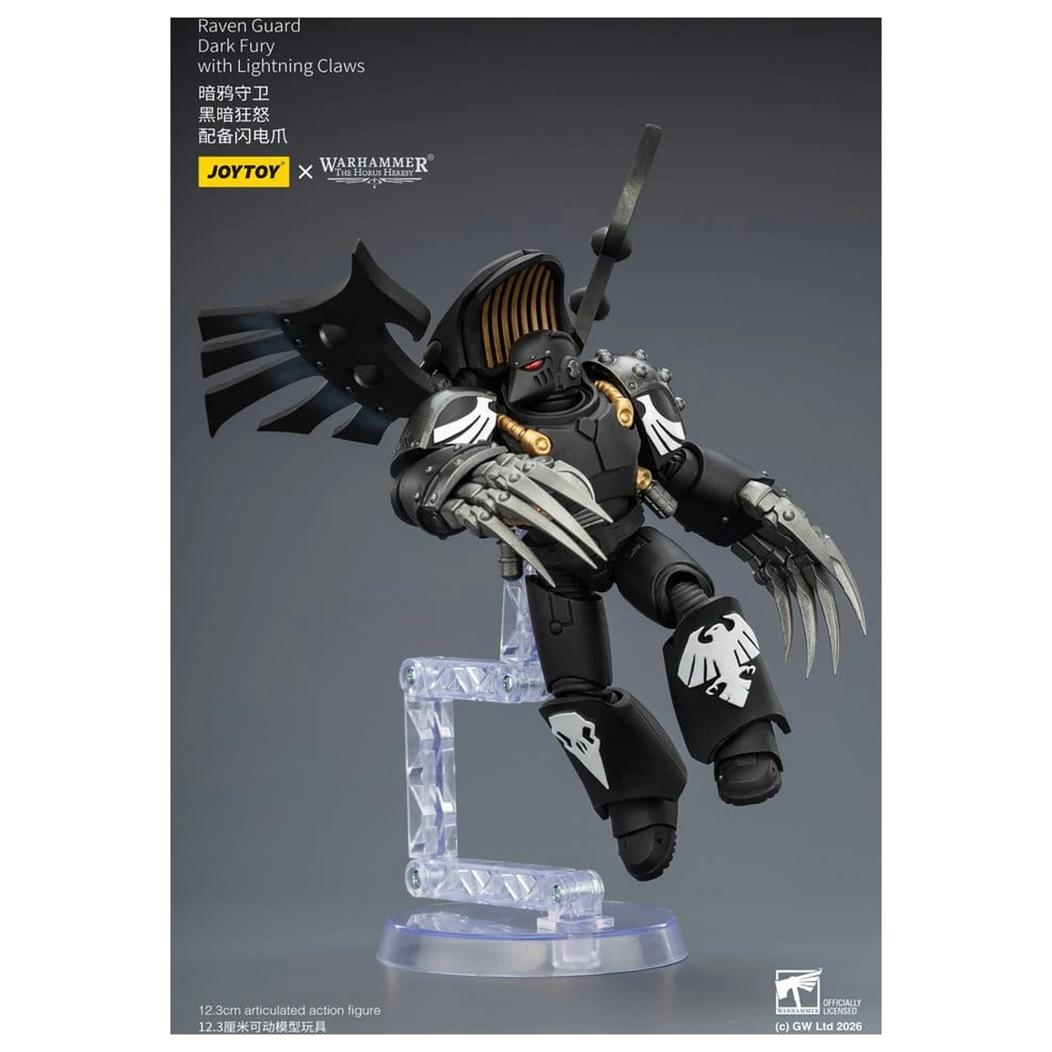 Warhammer 40,000 Akční figurka Raven Guard Dark Fury 12 cm fotografii produktu