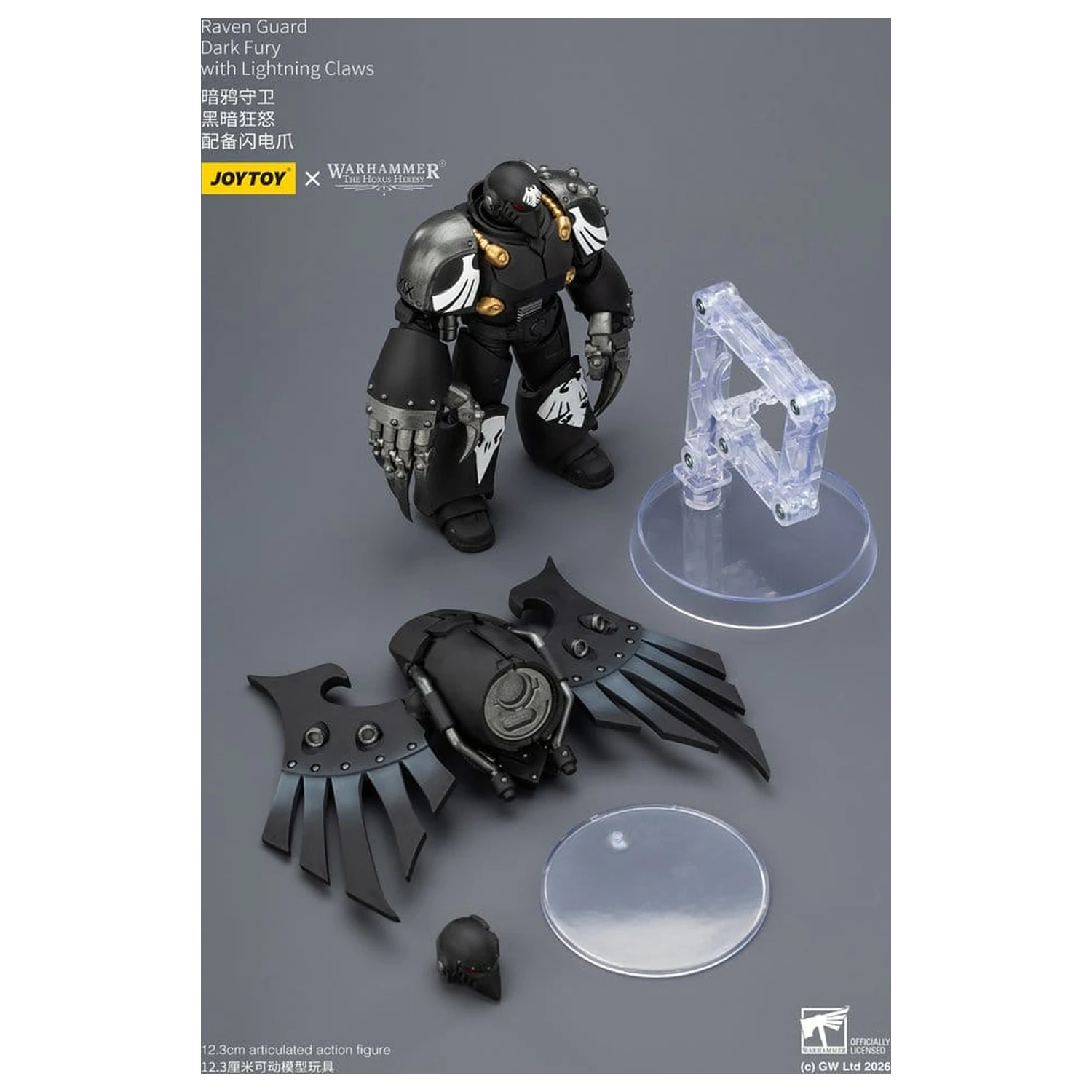 Warhammer 40,000 Akční figurka Raven Guard Dark Fury 12 cm fotografii produktu