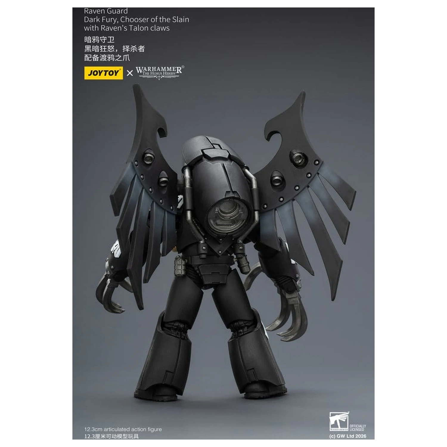 Warhammer 40,000 Akční figurka Raven Guard Dark Fury, Chooser of the Slain 12 cm fotografii produktu