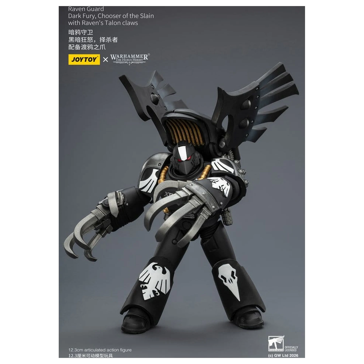 Warhammer 40,000 Akční figurka Raven Guard Dark Fury, Chooser of the Slain 12 cm fotografii produktu