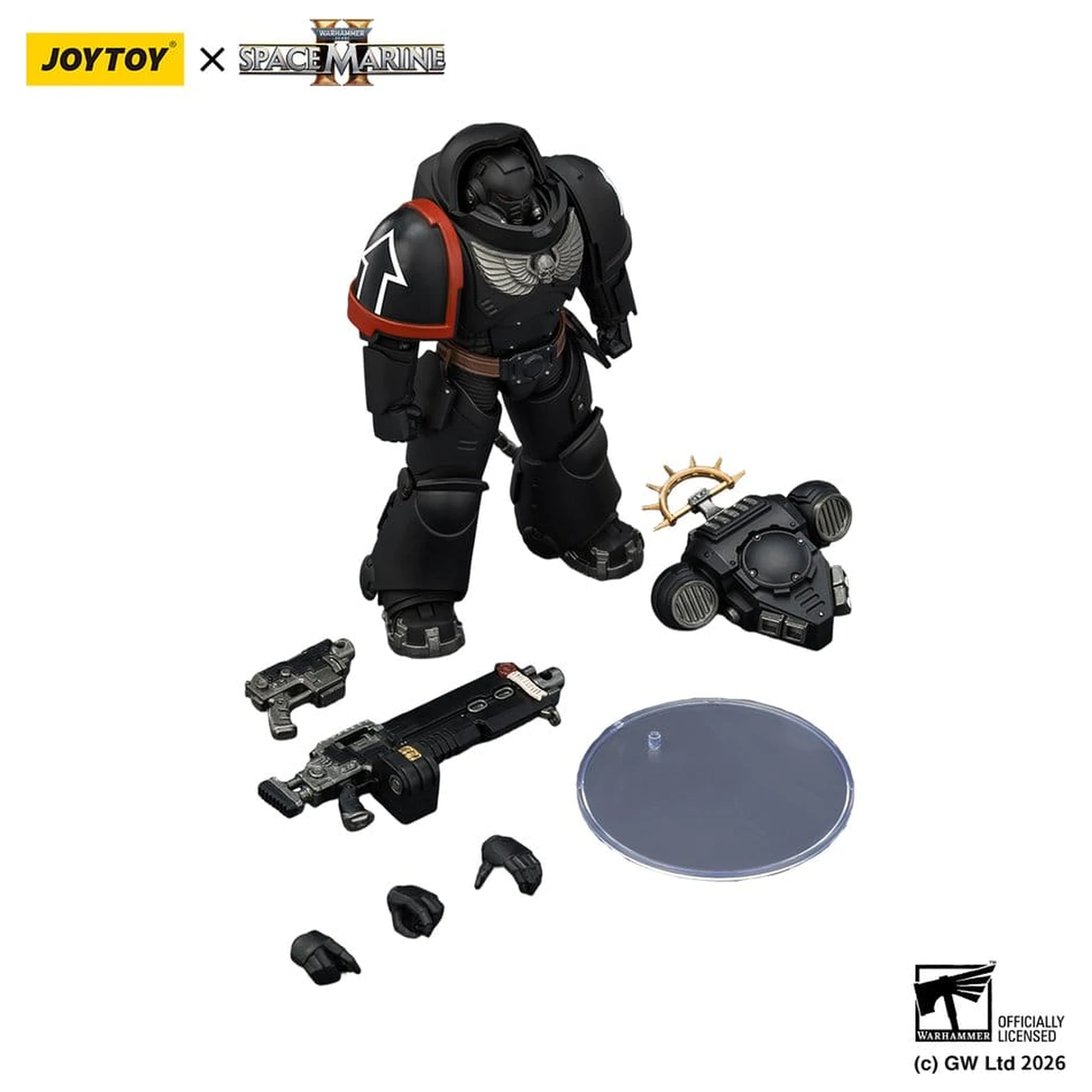 Warhammer 40,000 Akční figurka Raven Guard Heavy Intercessor 13 cm fotografii produktu