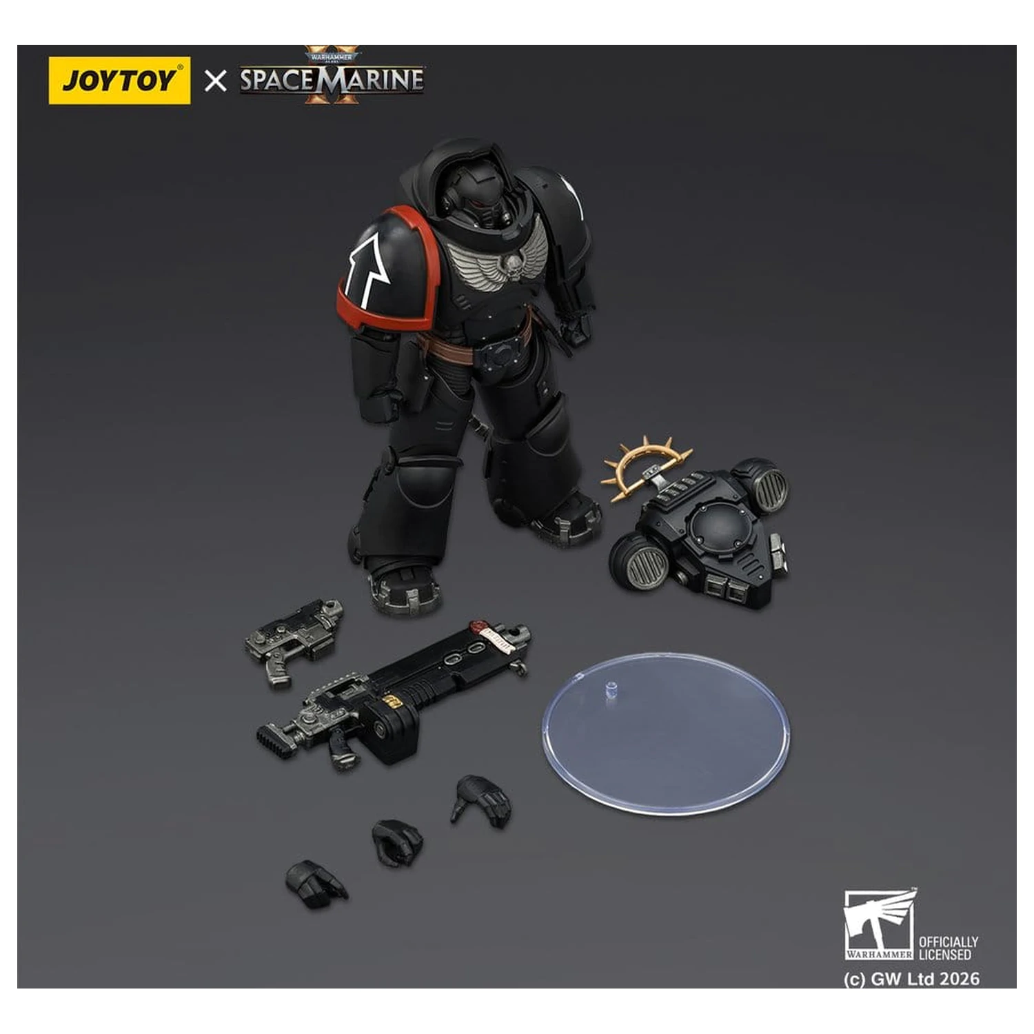 Warhammer 40,000 Akční figurka Raven Guard Heavy Intercessor 13 cm fotografii produktu