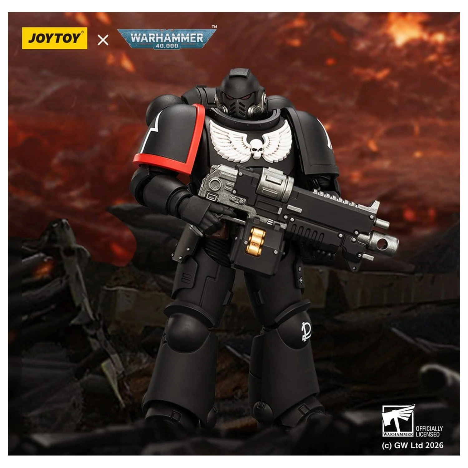 Warhammer 40,000 Akční figurka Raven Guard Intercessor 12 cm fotografii produktu