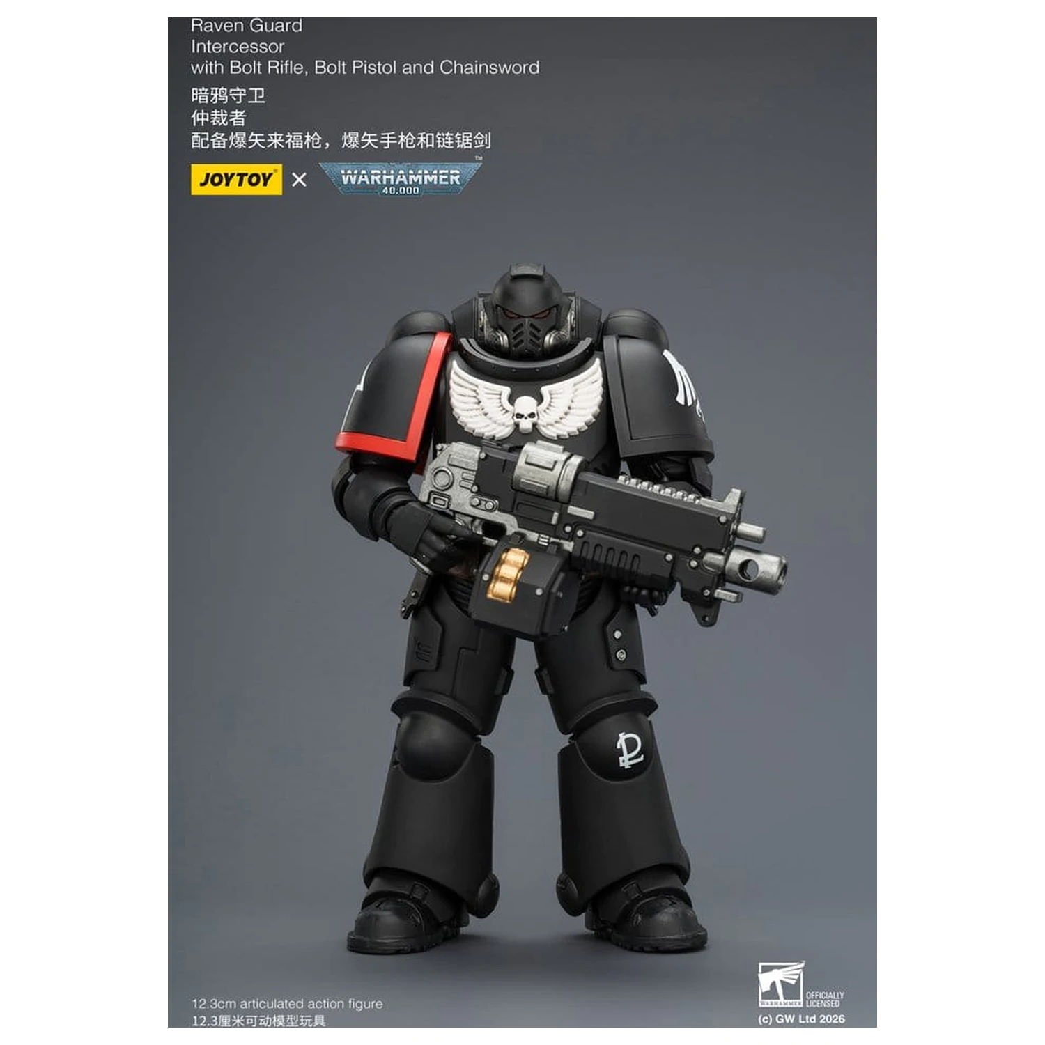 Warhammer 40,000 Akční figurka Raven Guard Intercessor 12 cm fotografii produktu