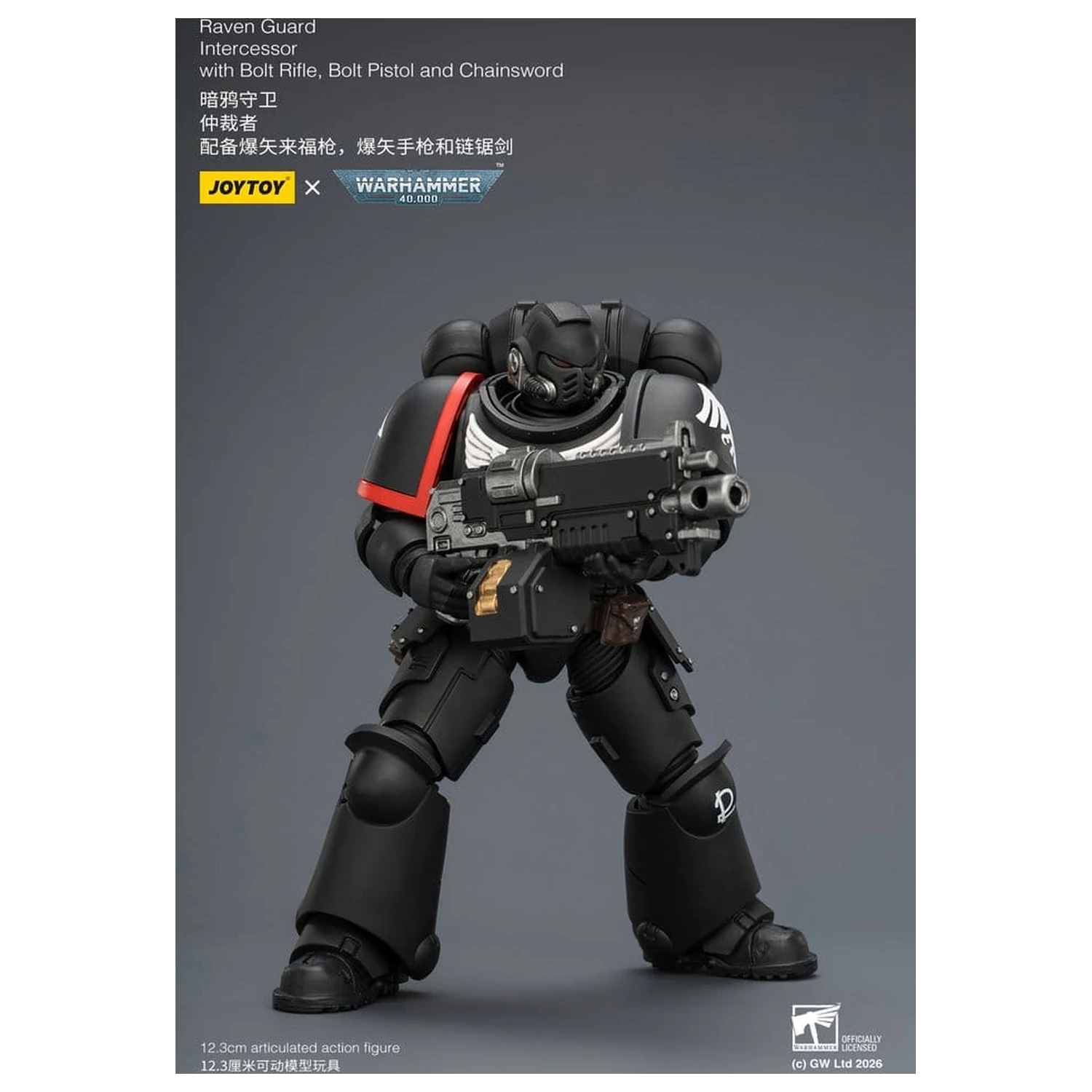 Warhammer 40,000 Akční figurka Raven Guard Intercessor 12 cm fotografii produktu