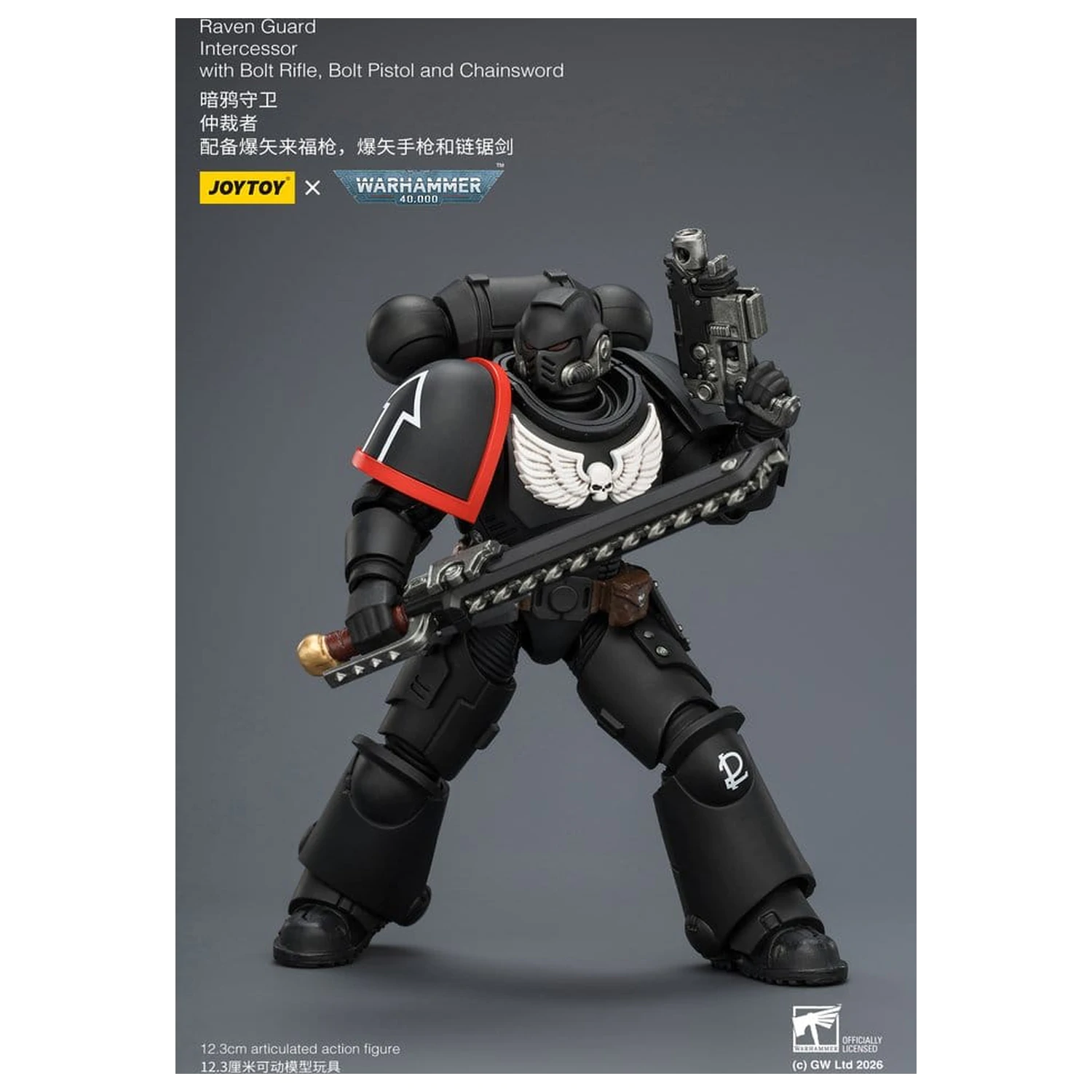 Warhammer 40,000 Akční figurka Raven Guard Intercessor 12 cm fotografii produktu