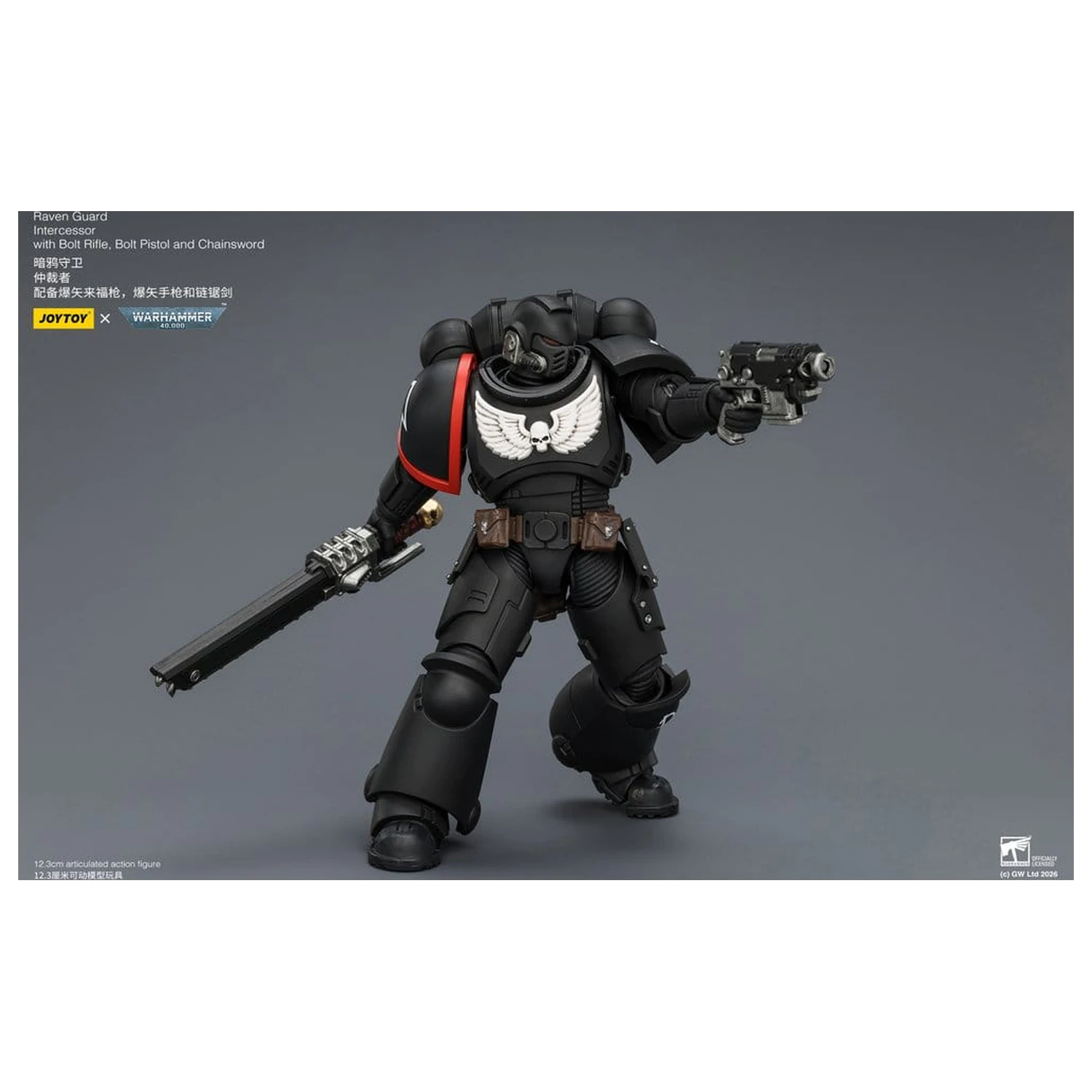 Warhammer 40,000 Akční figurka Raven Guard Intercessor 12 cm fotografii produktu
