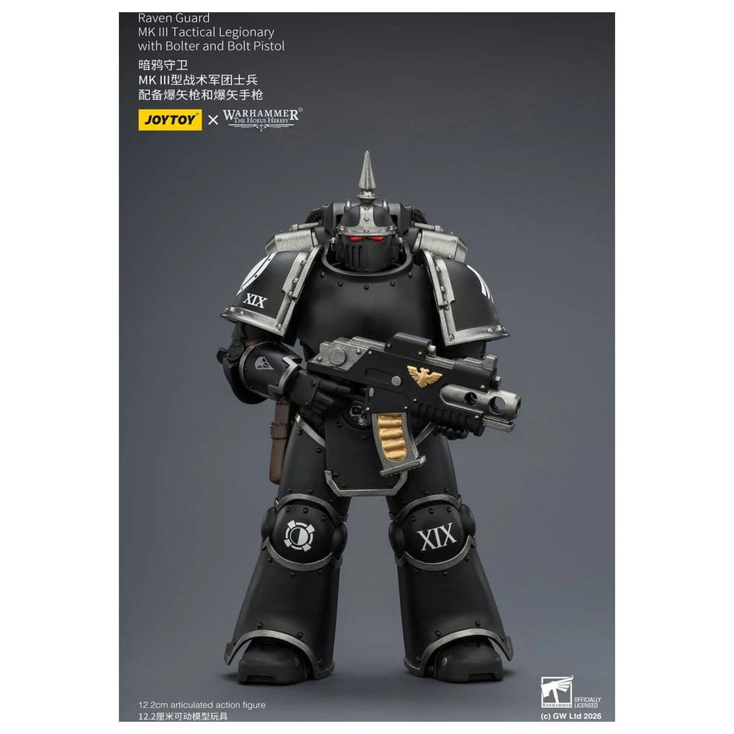 Warhammer 40,000 Akční figurka Raven Guard MK III Tactical Legionary 12 cm fotografii produktu