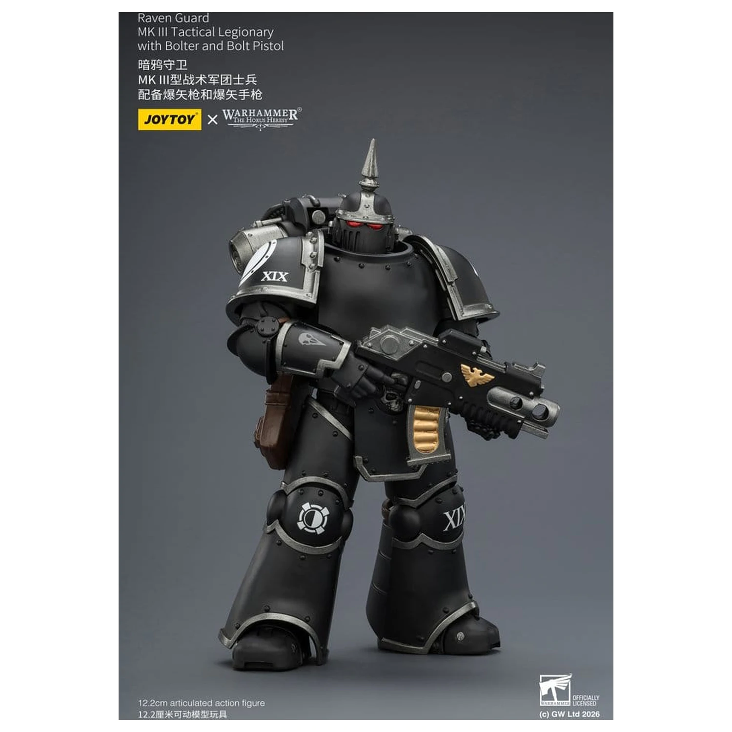 Warhammer 40,000 Akční figurka Raven Guard MK III Tactical Legionary 12 cm fotografii produktu