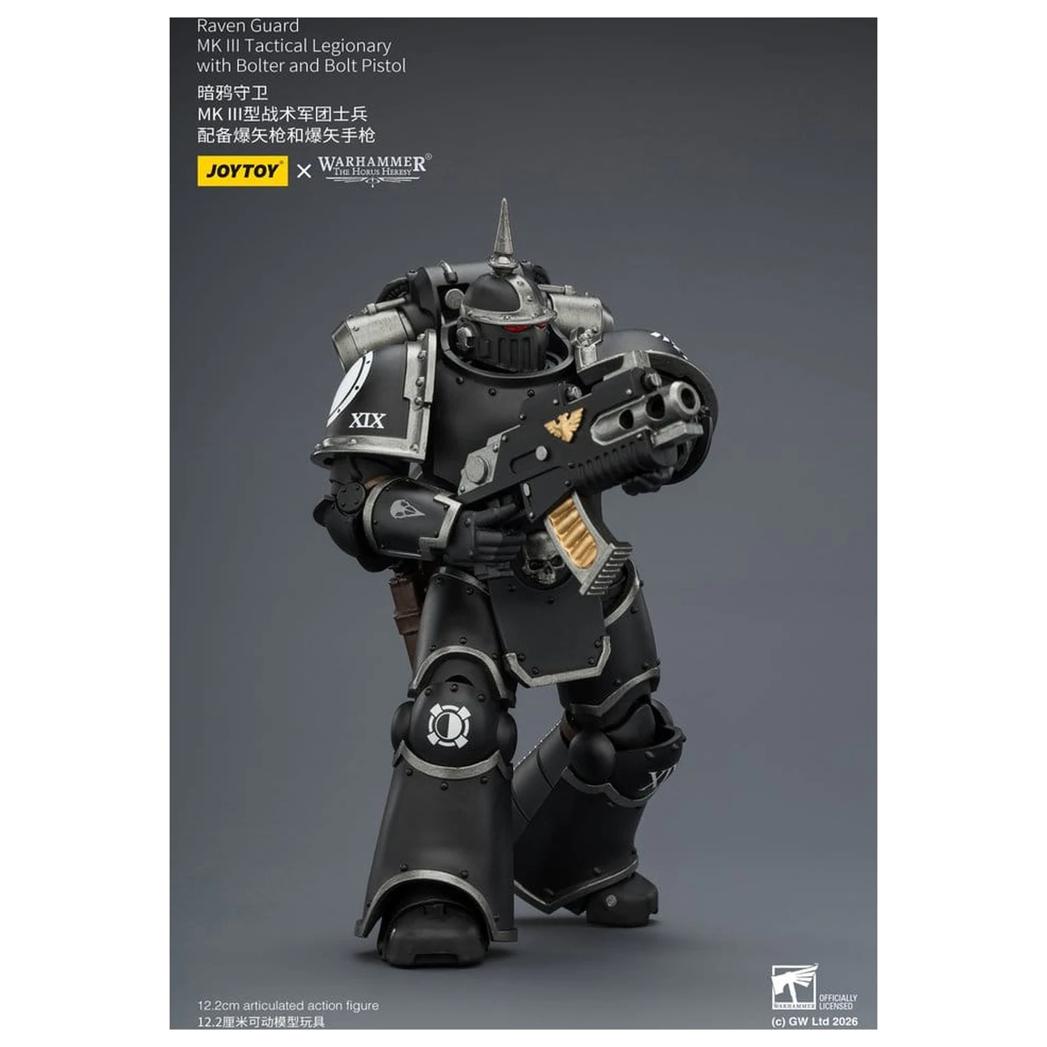Warhammer 40,000 Akční figurka Raven Guard MK III Tactical Legionary 12 cm fotografii produktu