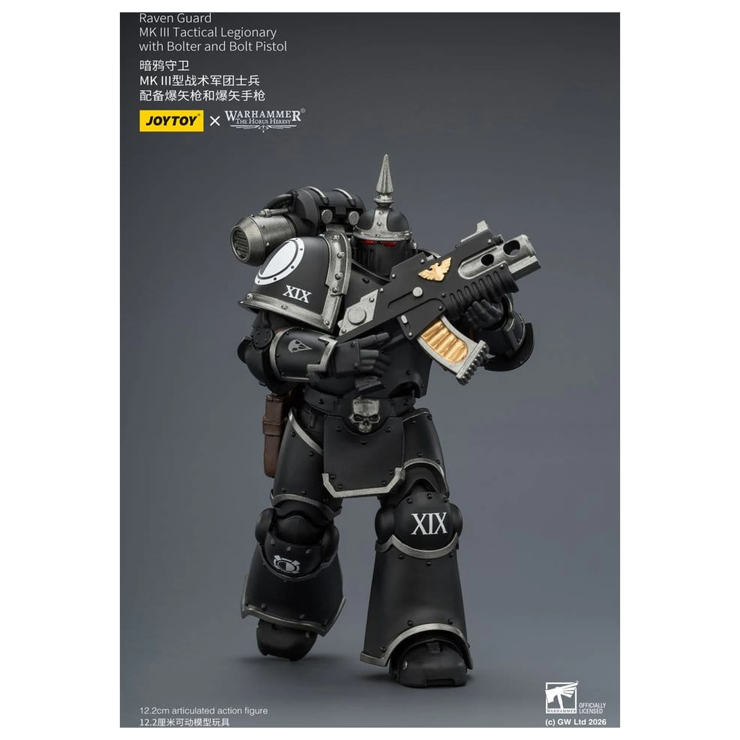 Warhammer 40,000 Akční figurka Raven Guard MK III Tactical Legionary 12 cm fotografii produktu