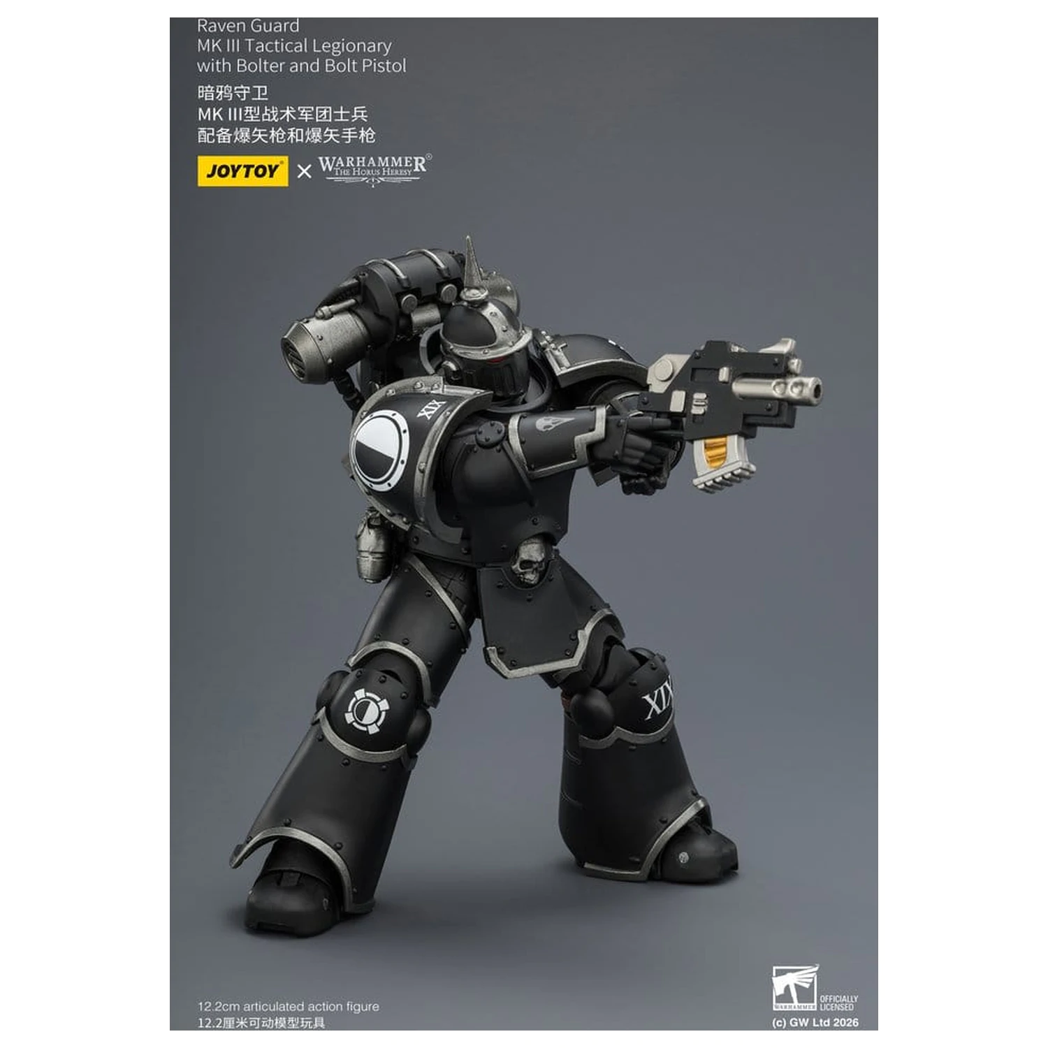 Warhammer 40,000 Akční figurka Raven Guard MK III Tactical Legionary 12 cm fotografii produktu