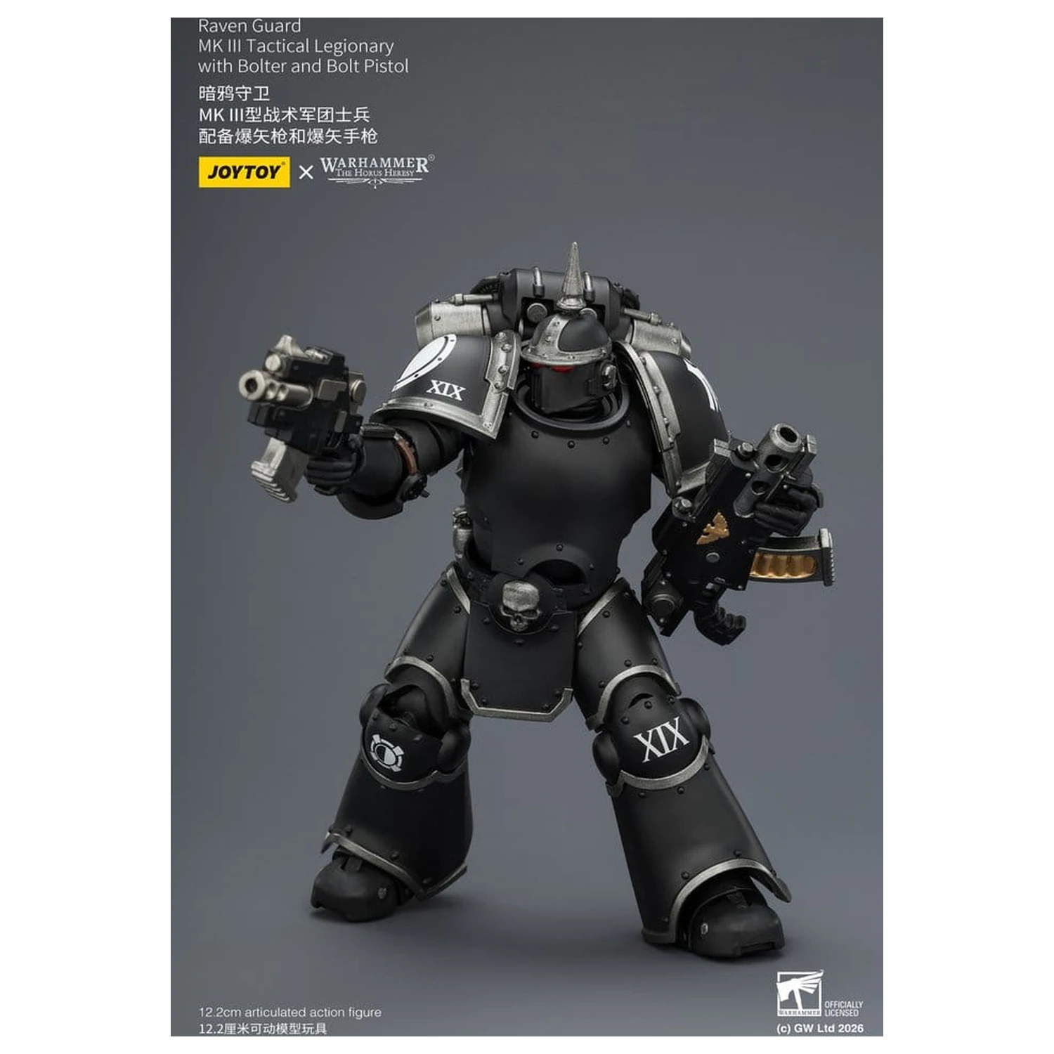 Warhammer 40,000 Akční figurka Raven Guard MK III Tactical Legionary 12 cm fotografii produktu