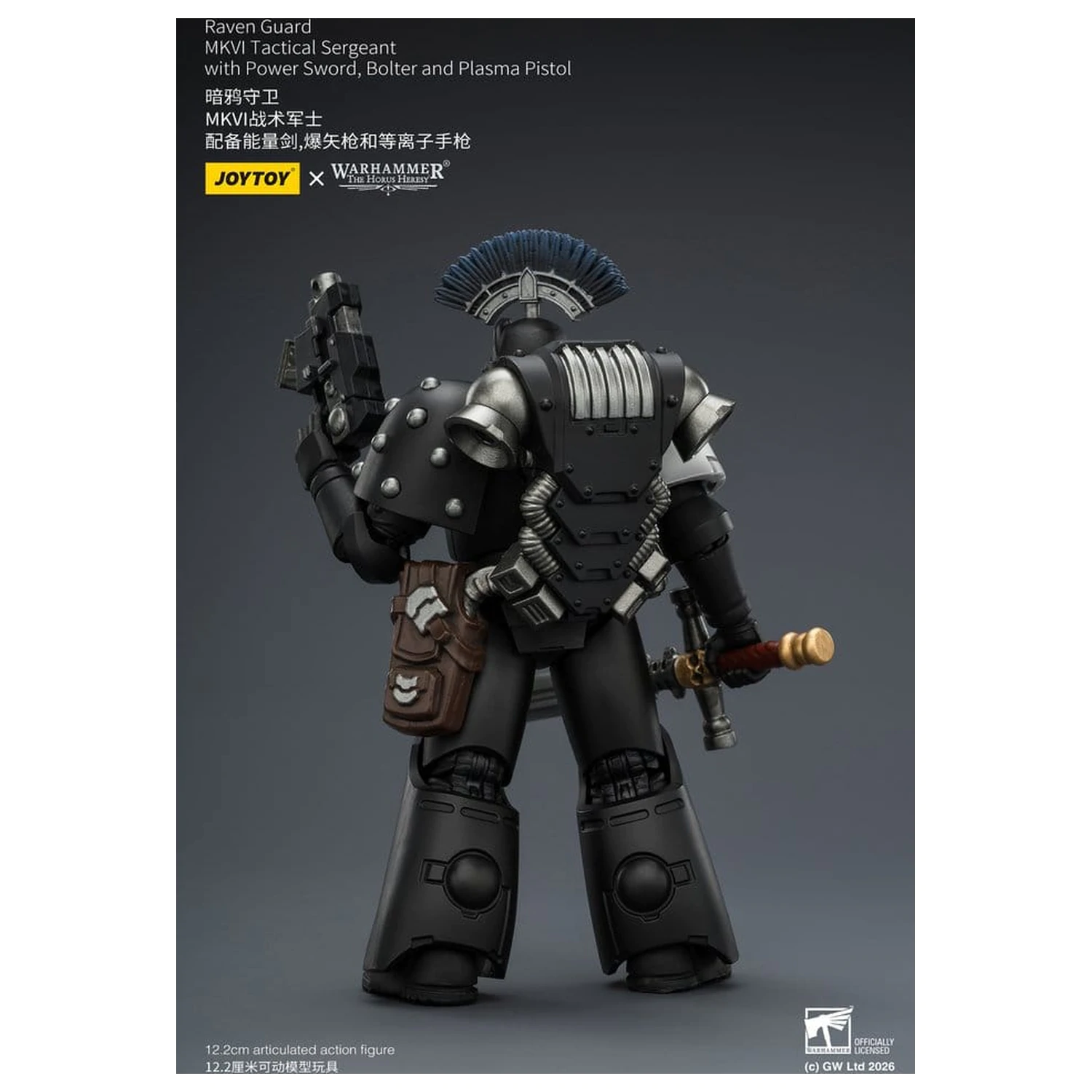 Warhammer 40,000 Akční figurka Raven Guard MkVI Tactical Sergeant 12 cm fotografii produktu