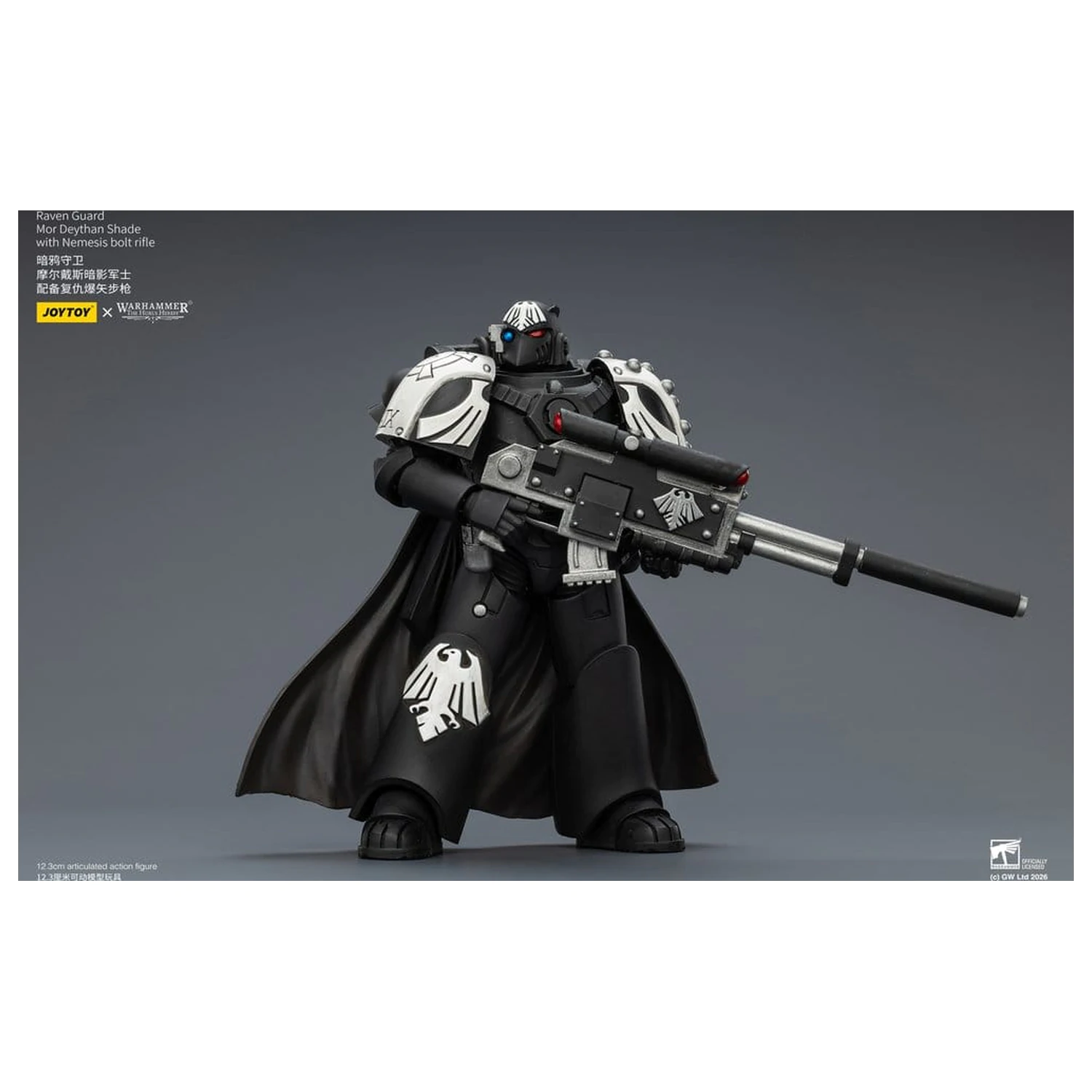 Warhammer 40,000 Action Figure Raven Guard Mor Deythan Shade 12 cm fotografii produktu