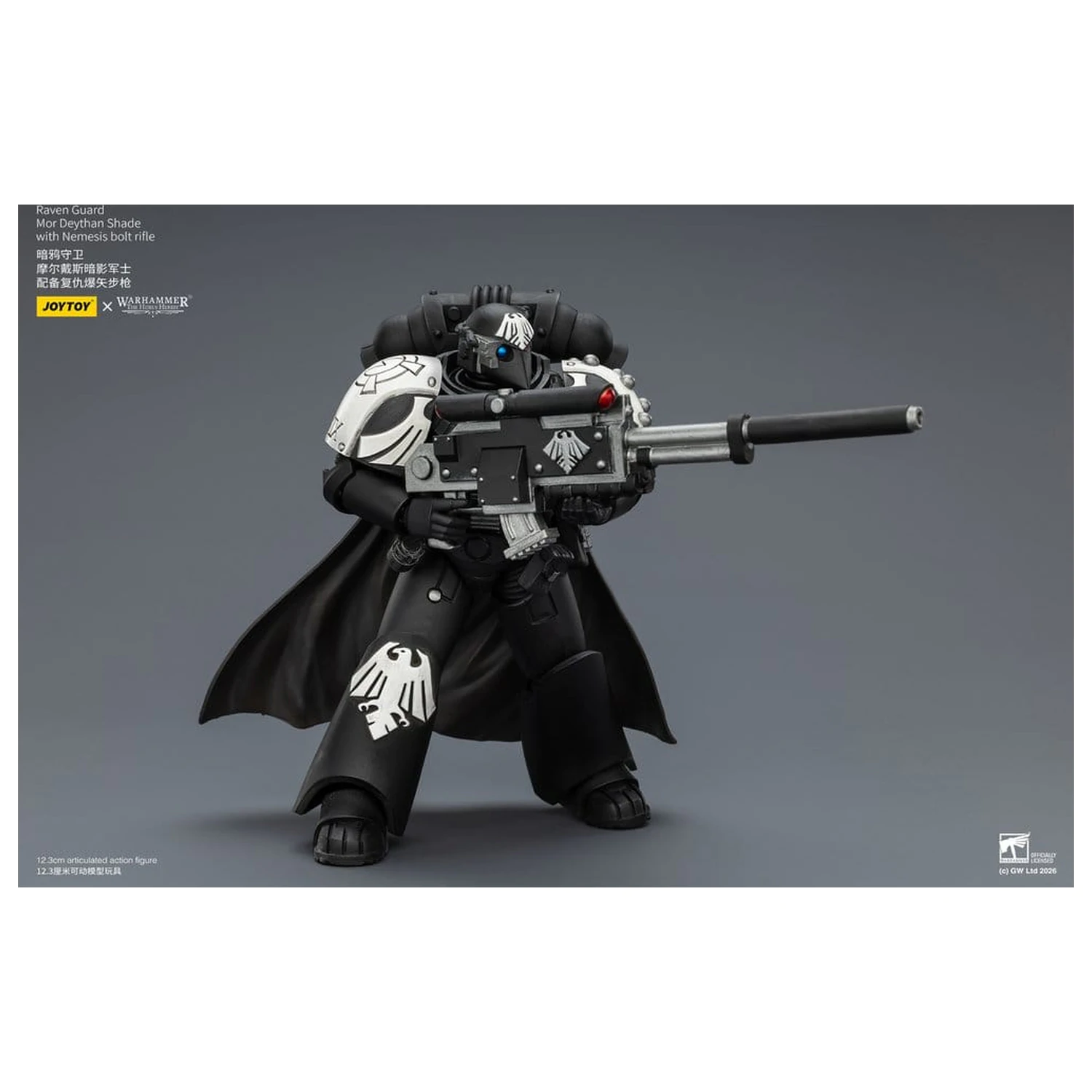 Warhammer 40,000 Action Figure Raven Guard Mor Deythan Shade 12 cm fotografii produktu