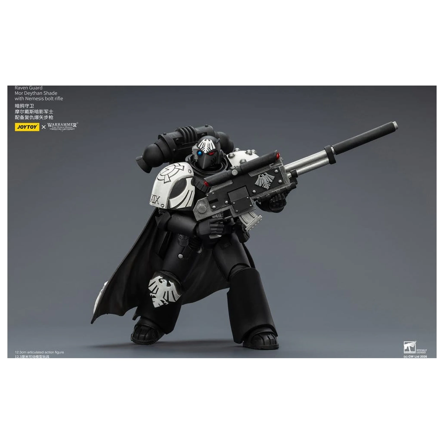 Warhammer 40,000 Action Figure Raven Guard Mor Deythan Shade 12 cm fotografii produktu