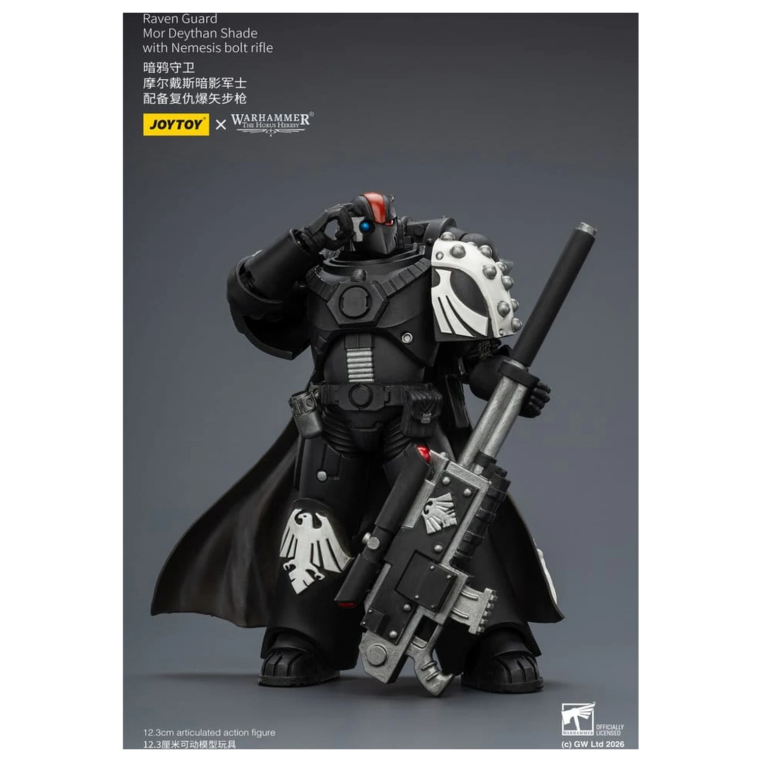Warhammer 40,000 Action Figure Raven Guard Mor Deythan Shade 12 cm fotografii produktu