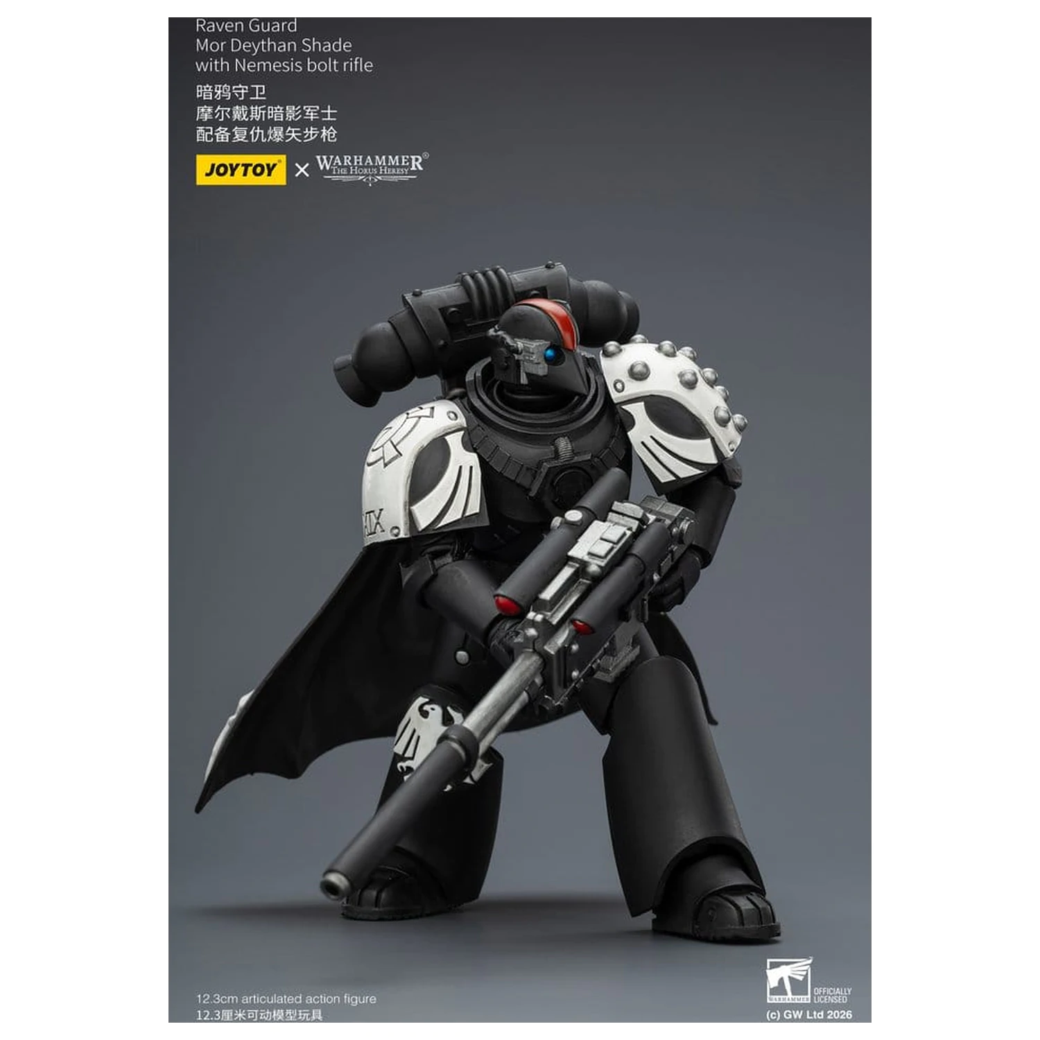 Warhammer 40,000 Action Figure Raven Guard Mor Deythan Shade 12 cm fotografii produktu