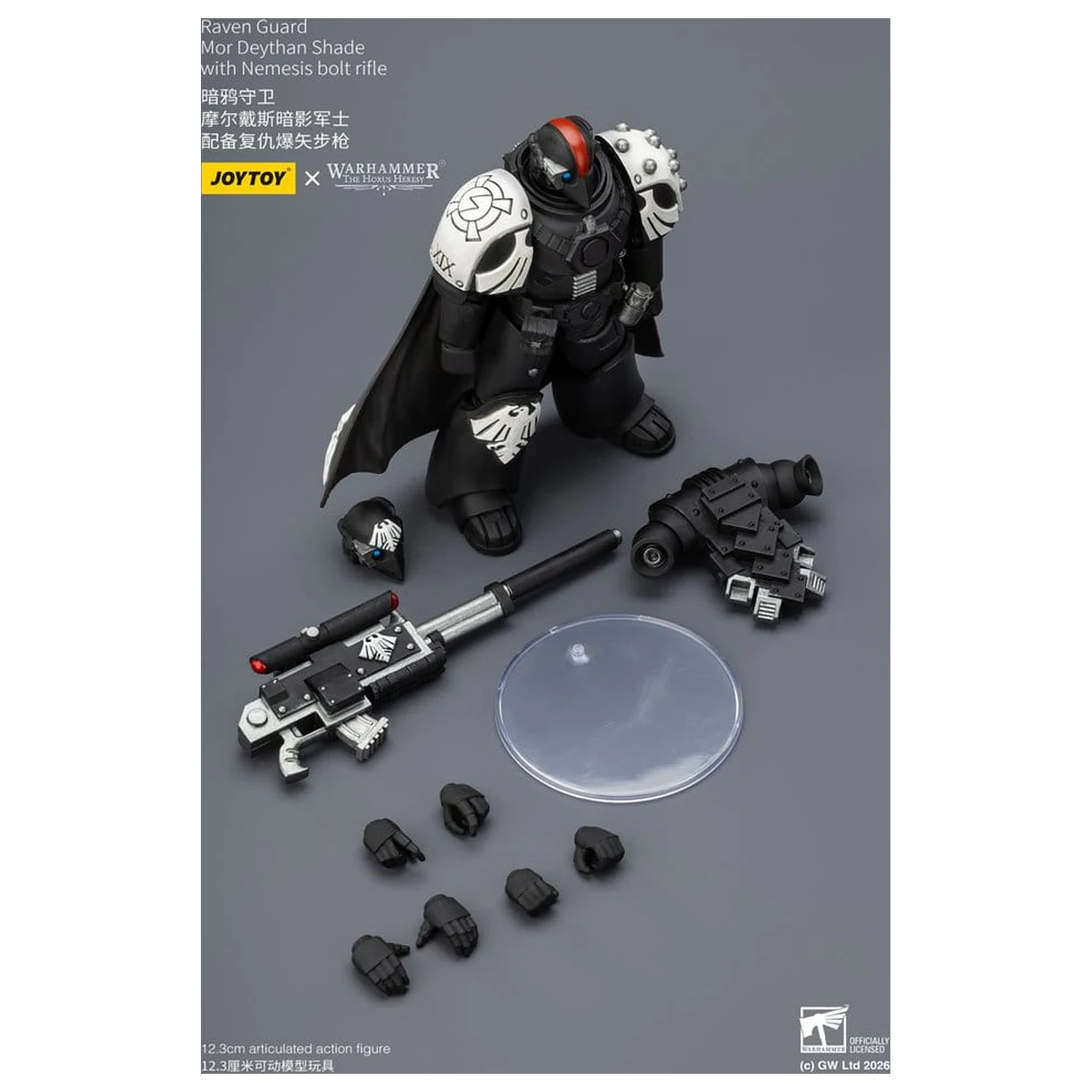 Warhammer 40,000 Action Figure Raven Guard Mor Deythan Shade 12 cm fotografii produktu