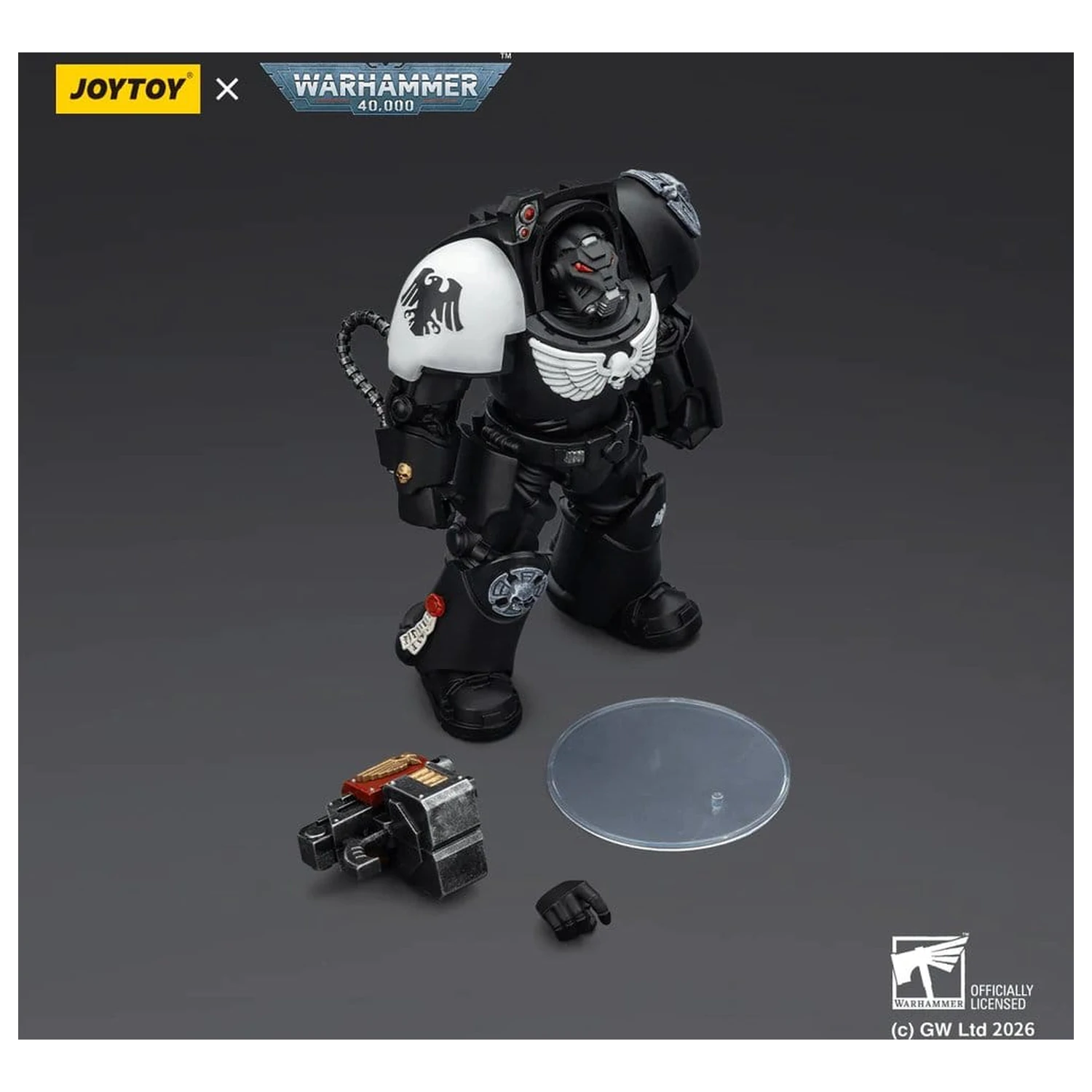 Warhammer 40,000 Akční figurka Raven Guard Terminator 2 s Power Fist a Storm Bolter 14 cm fotografii produktu