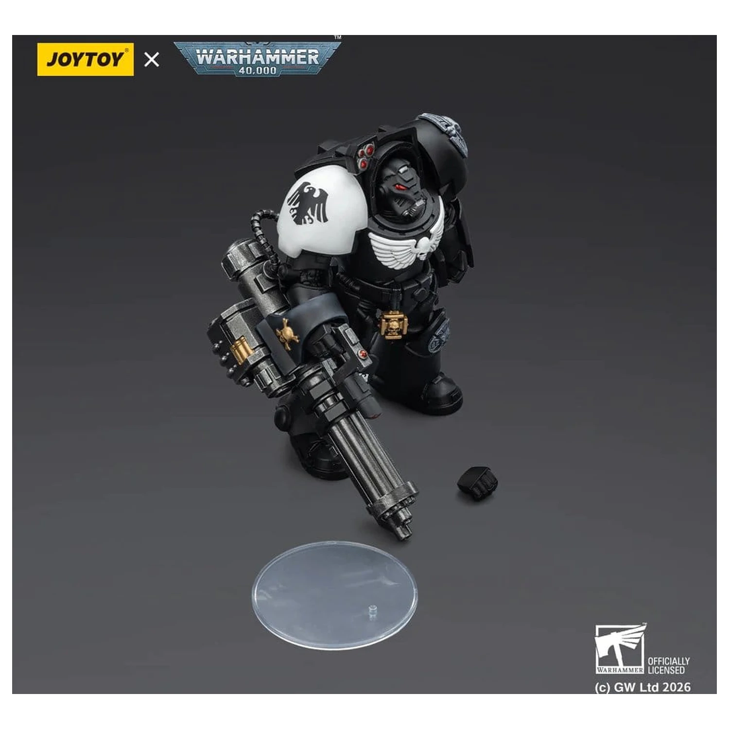 Warhammer 40,000 Akční figurka Raven Guard Terminator 3 s Power Fist a Assault Cannon 14 cm fotografii produktu