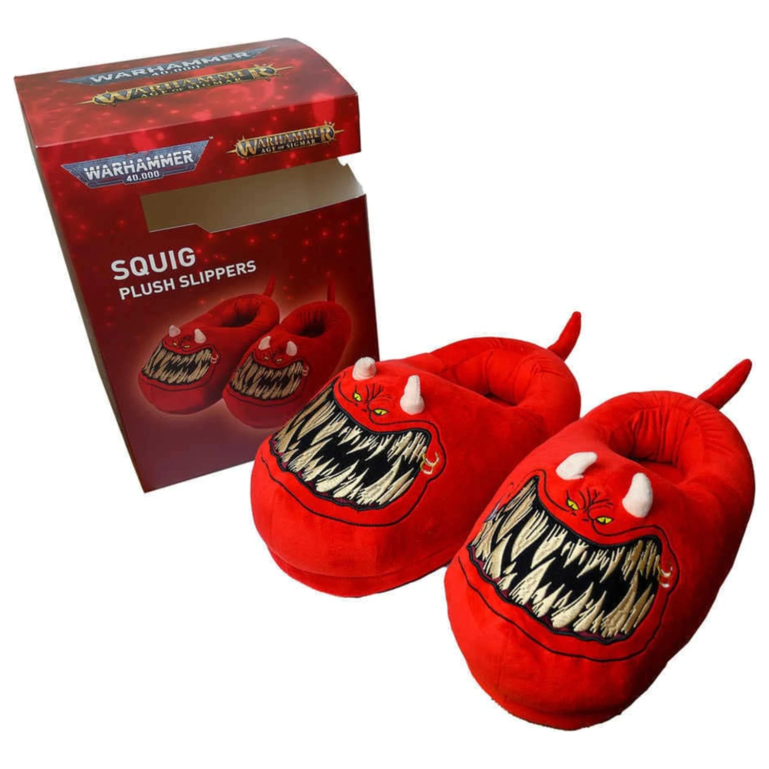 Warhammer 40,000 pantofle červené pantofle Squig fotografii produktu