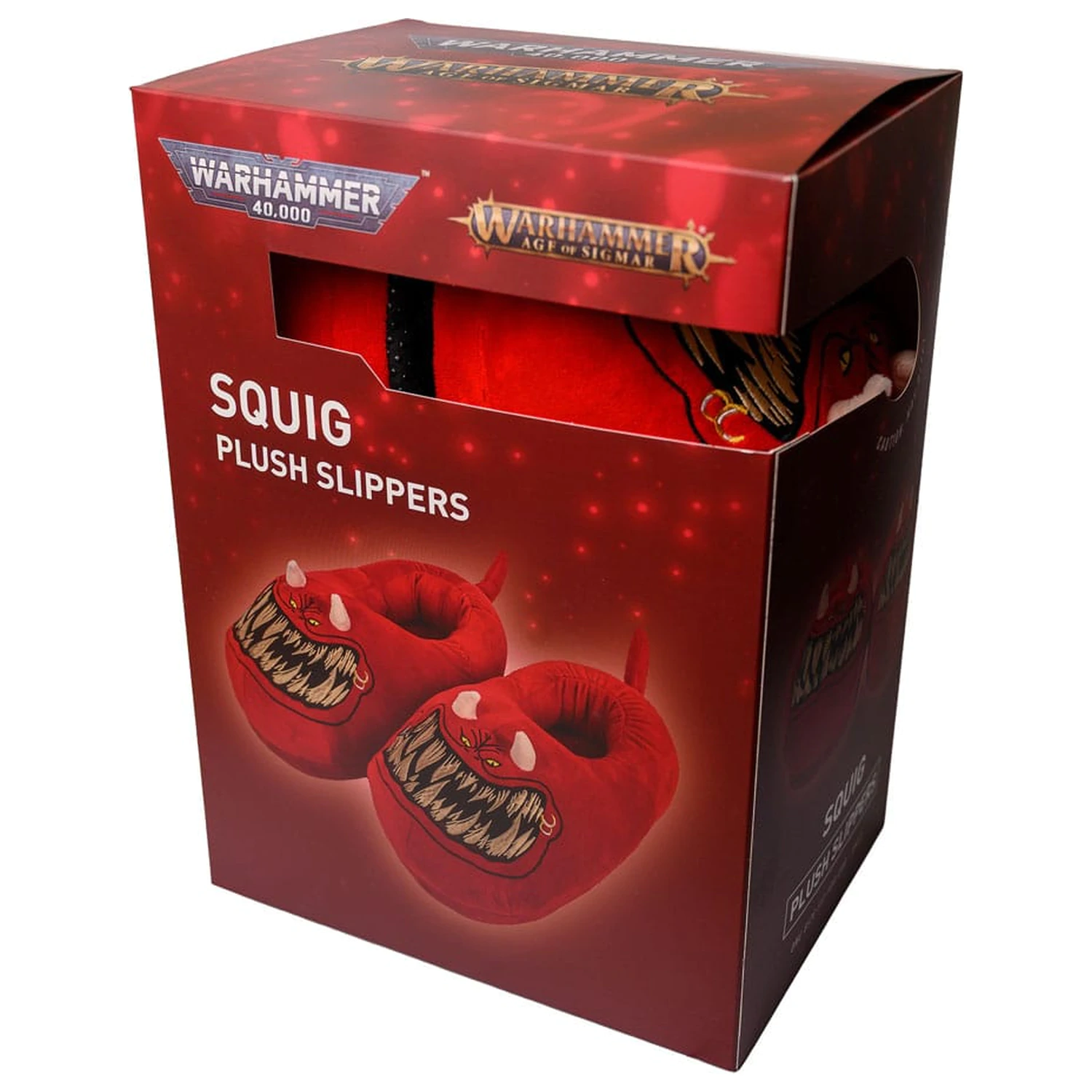 Warhammer 40,000 pantofle červené pantofle Squig fotografii produktu